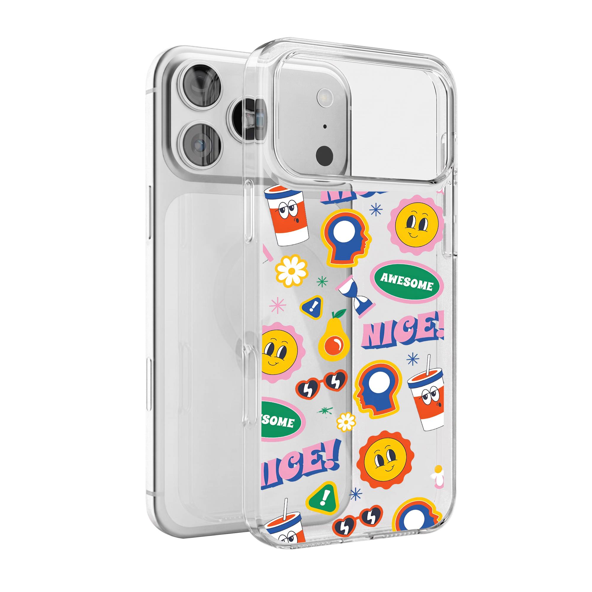 Nice Sticker Poster Premium Clear Case