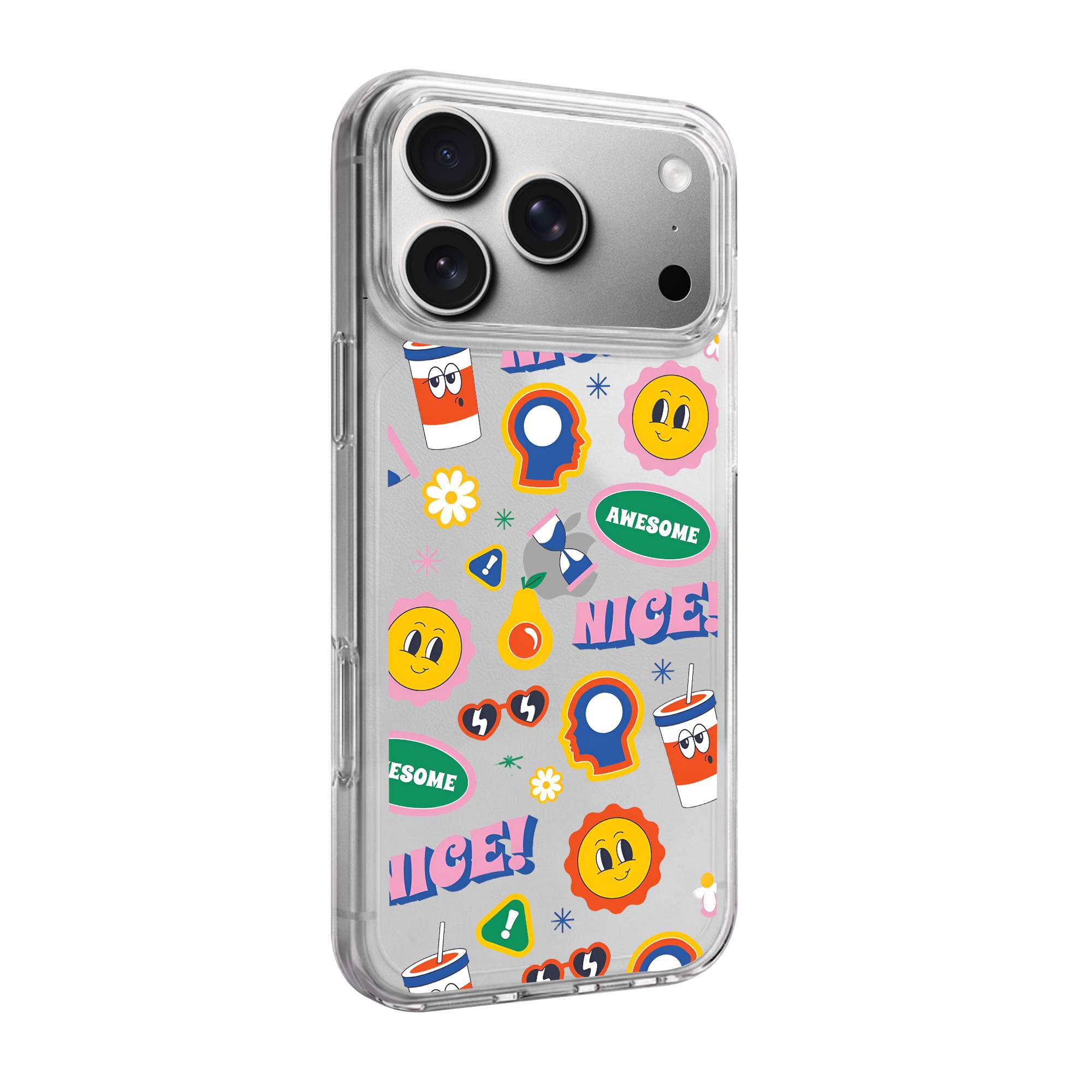 Nice Sticker Poster Premium Clear Case