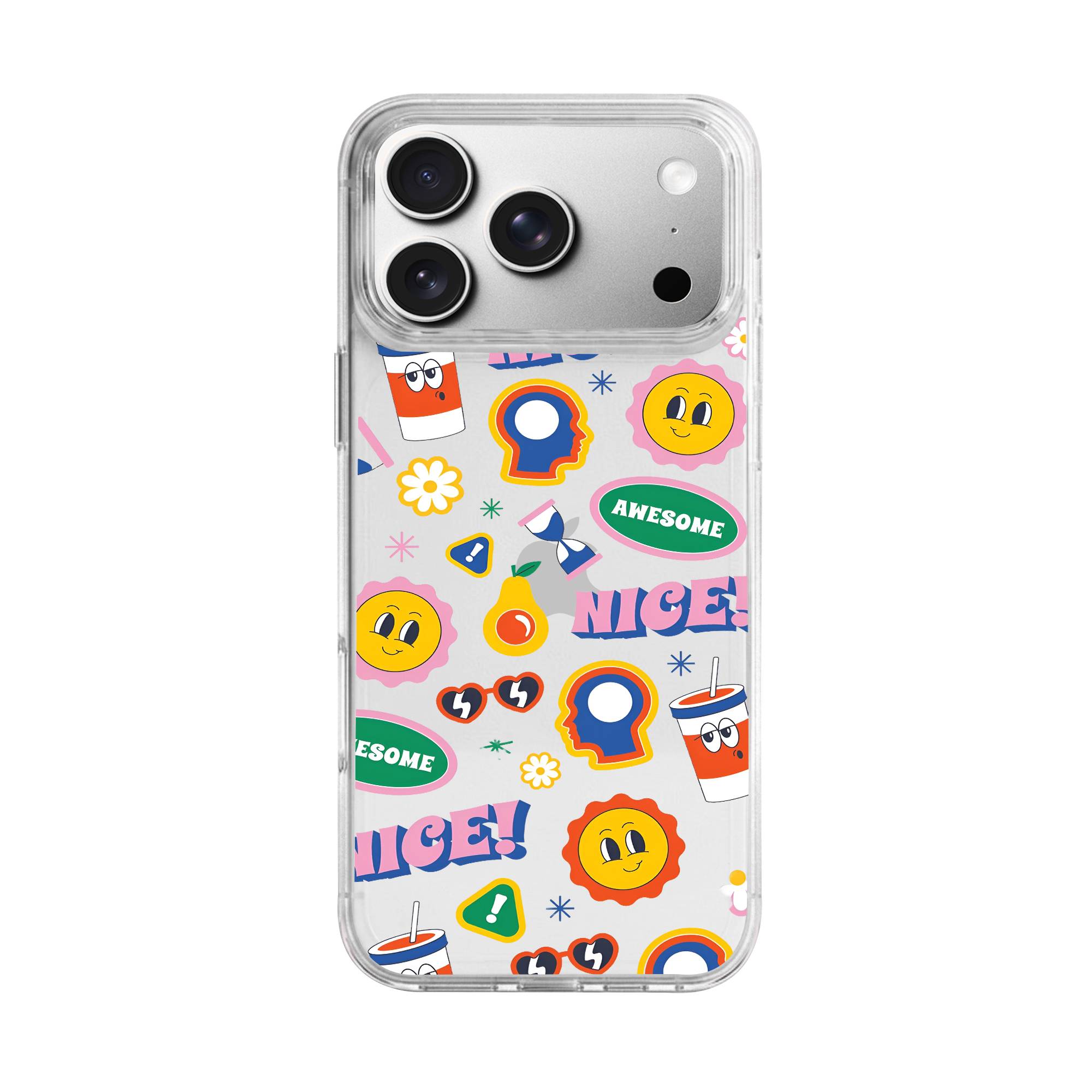 Nice Sticker Poster Premium Clear Case