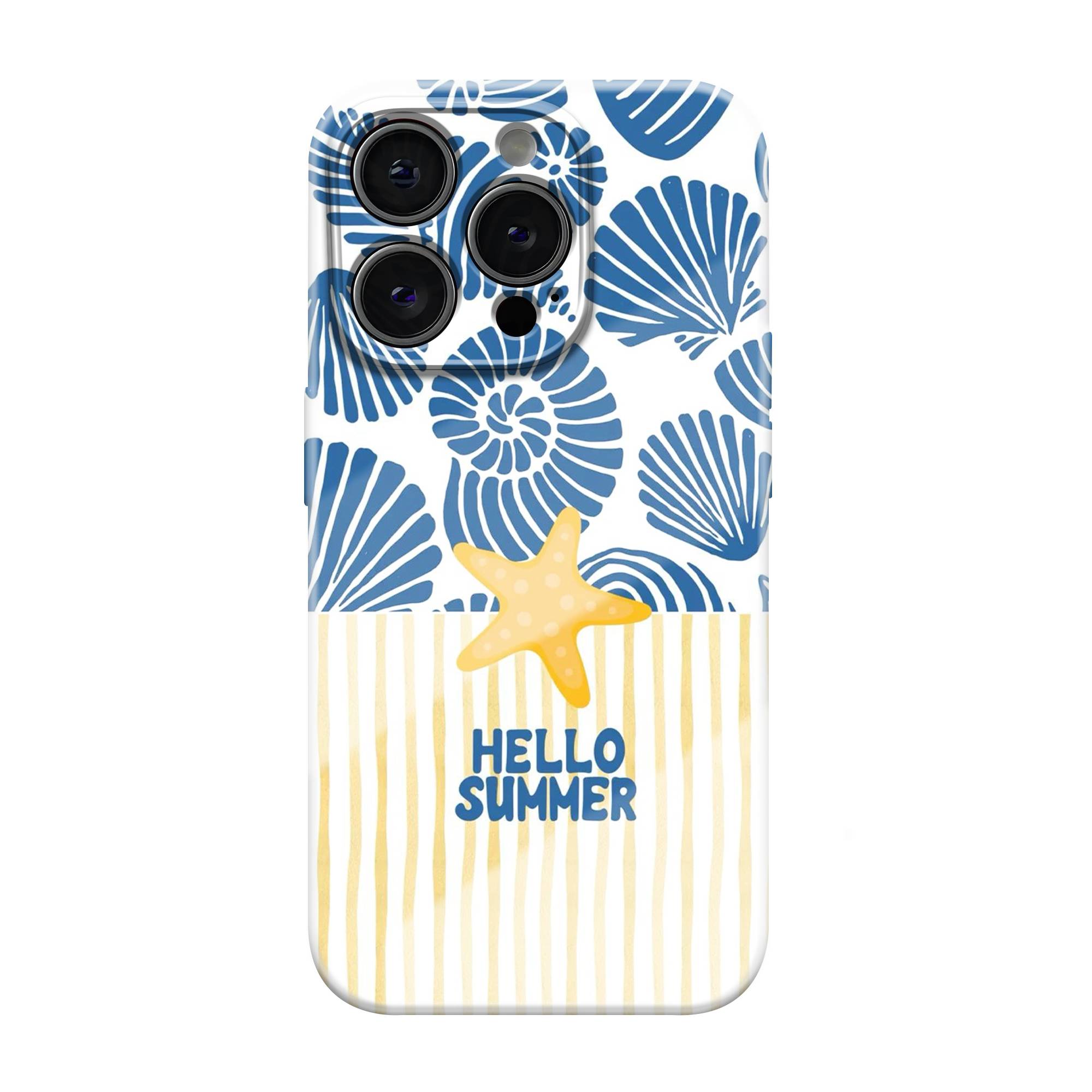 Hello Summer Vibes Glossy Hard Case