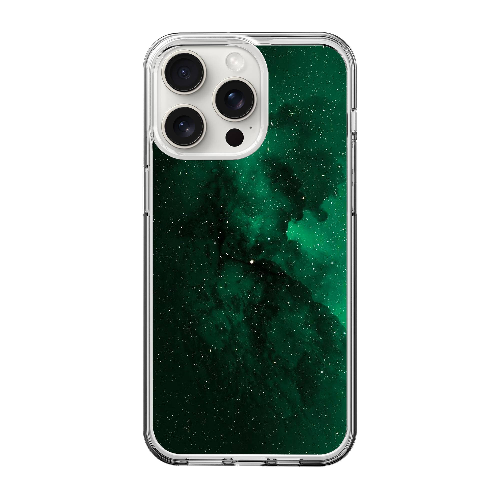 Emerald Galaxy Clear Case image 0
