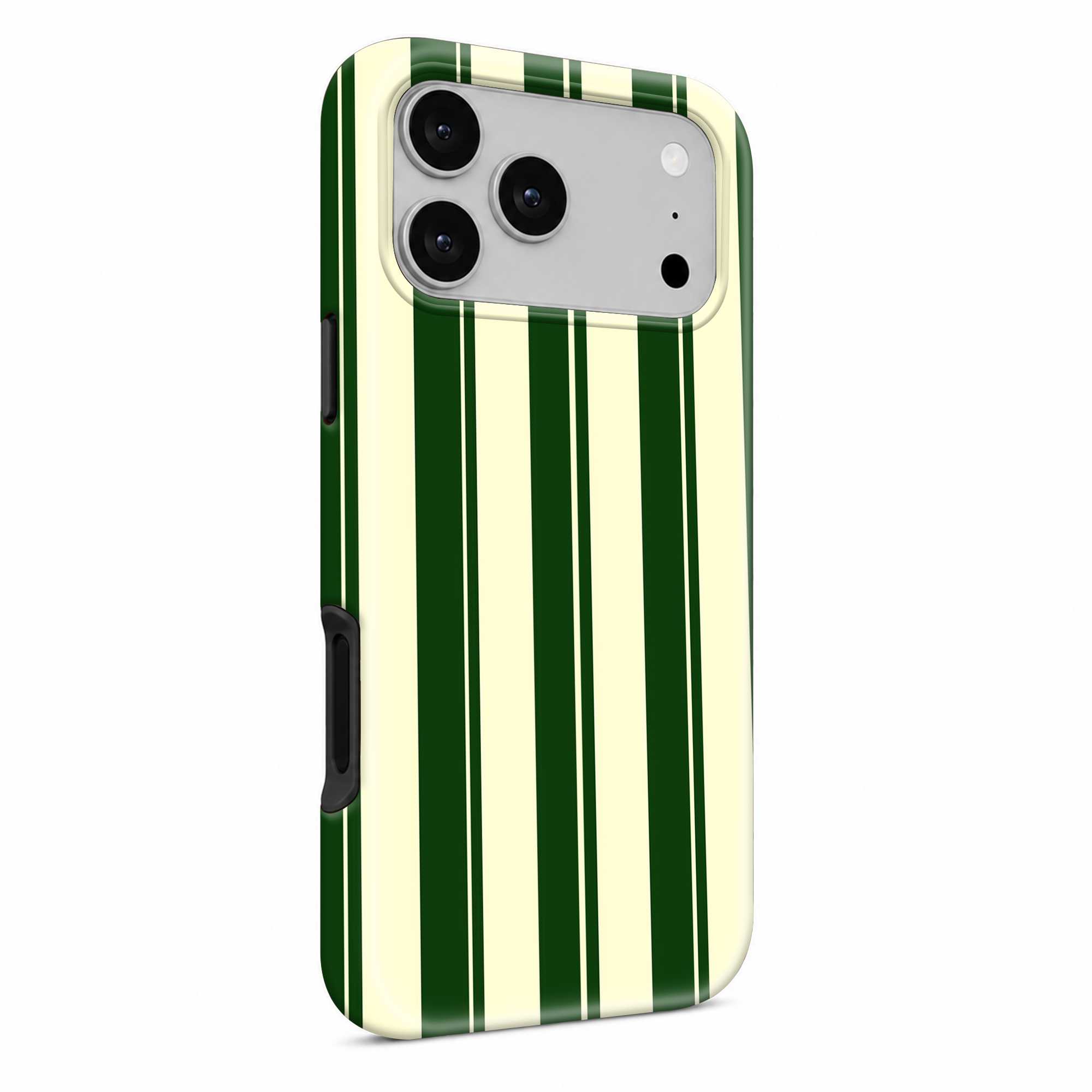 Green and Yellow Stripes Dual Guard Case