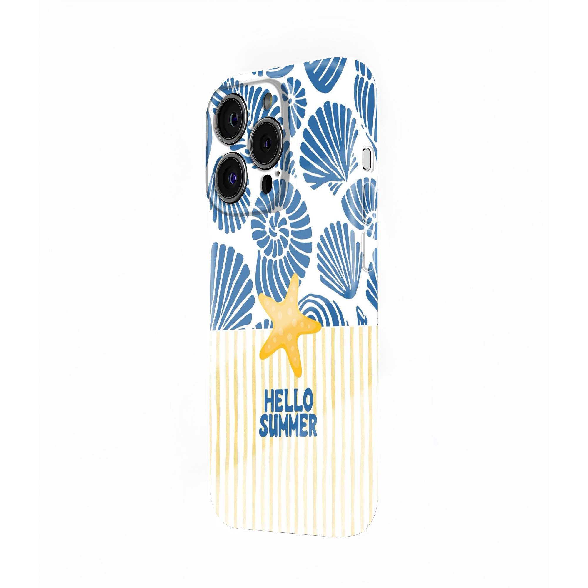 Hello Summer Vibes Glossy Hard Case