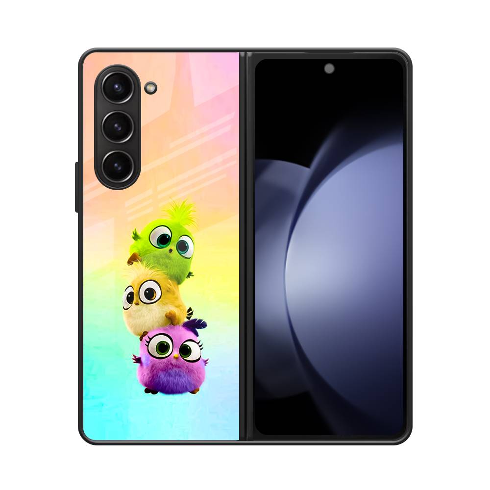 Baby Birds Samsung  Z Fold 5 5G Glass Case image 0