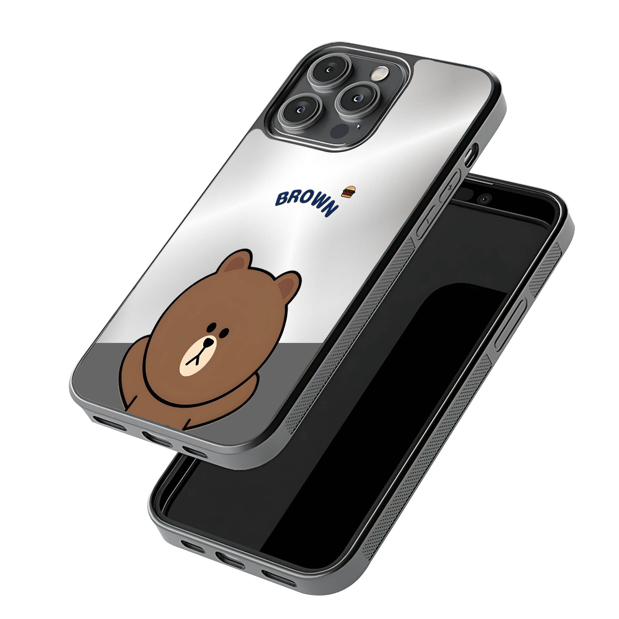 Brown Bear Mirror Case