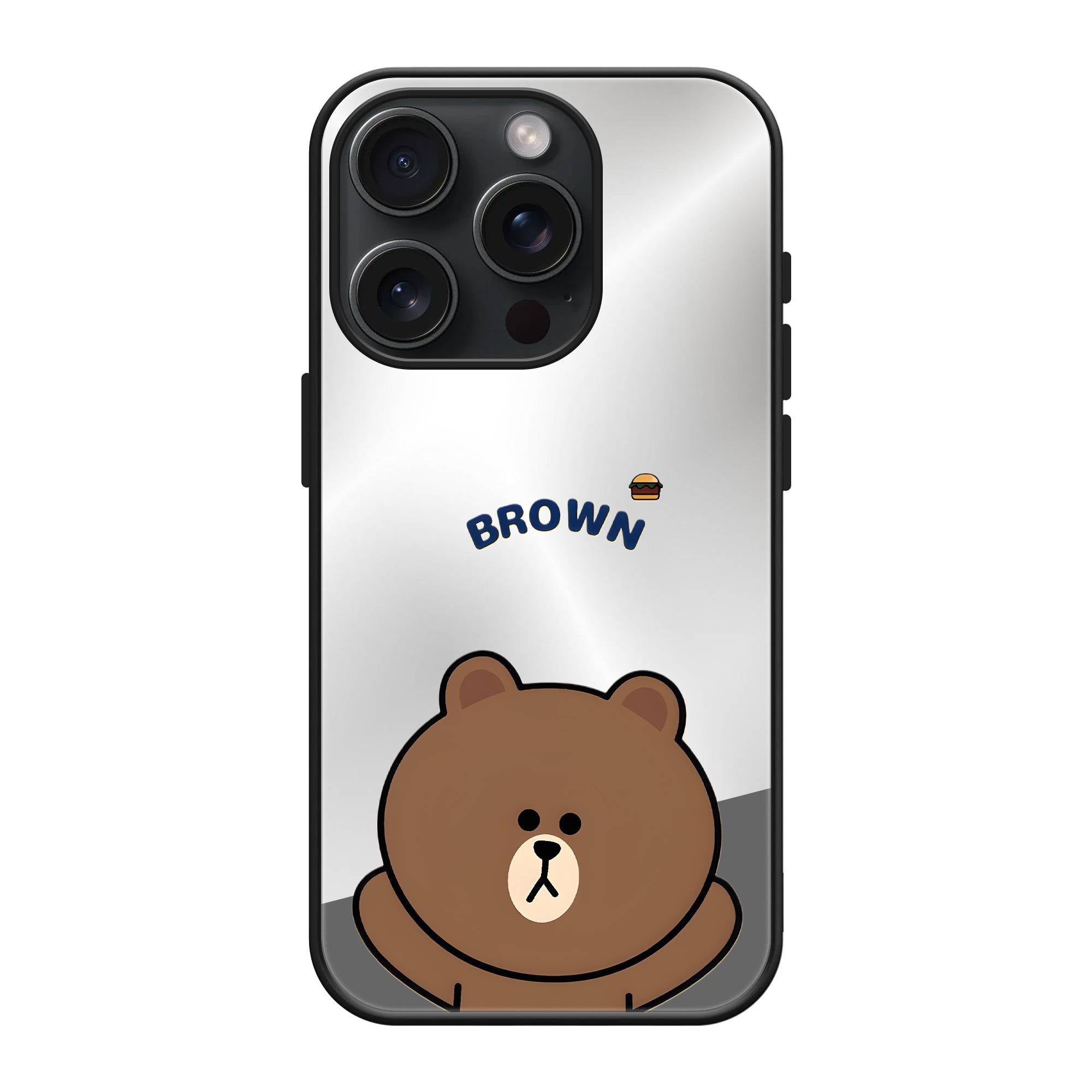 Brown Bear Mirror Case