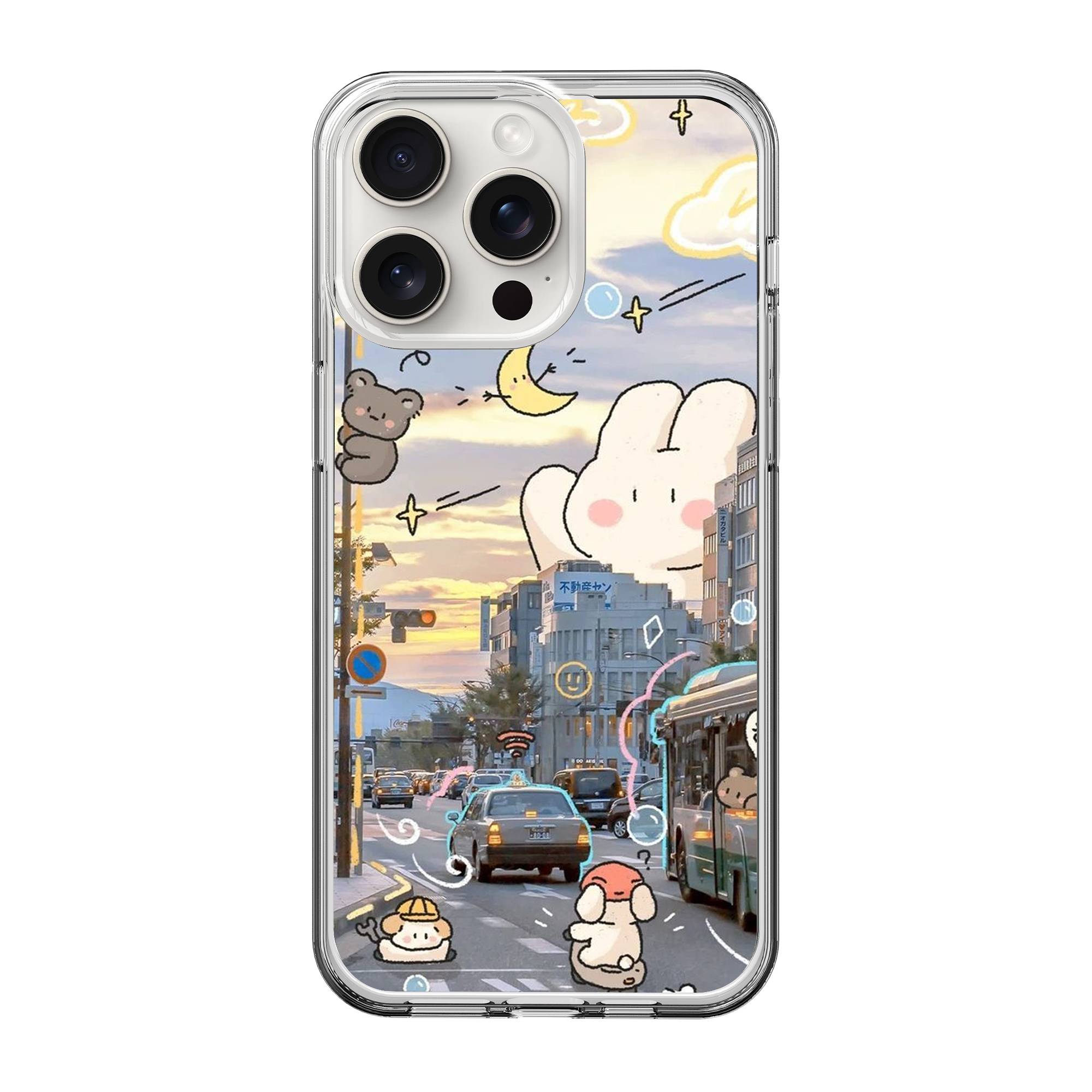 Kawaii City Clear Case image 0