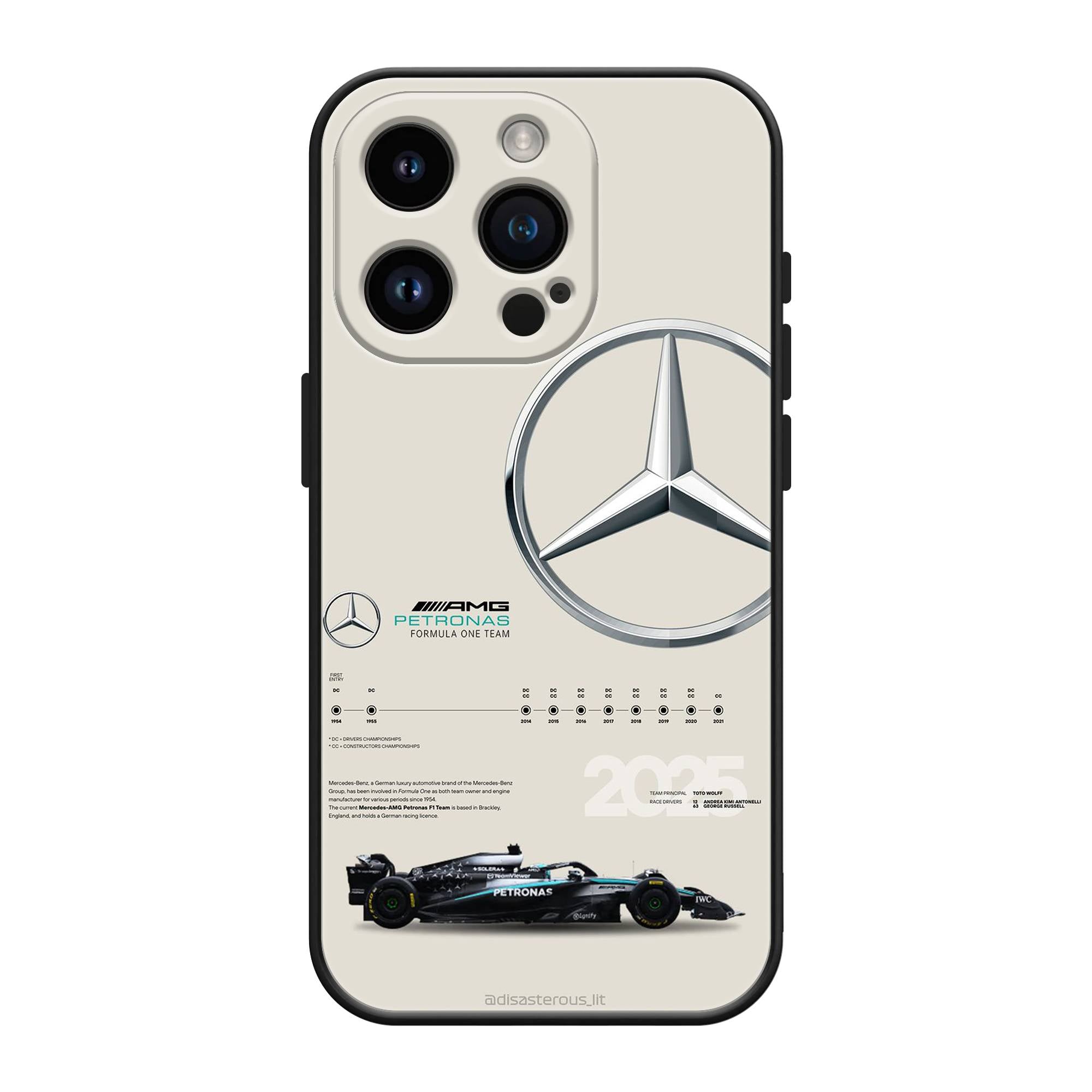 Mercedes F1 Silicone Case image 0