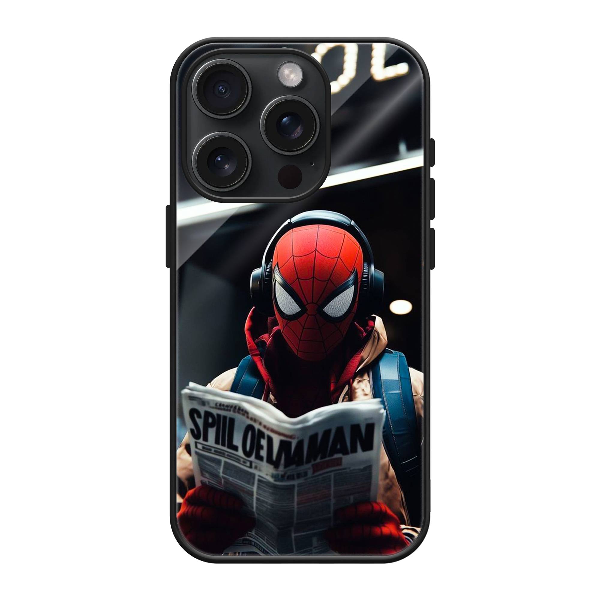 Urban Spidey Glass Case image 0
