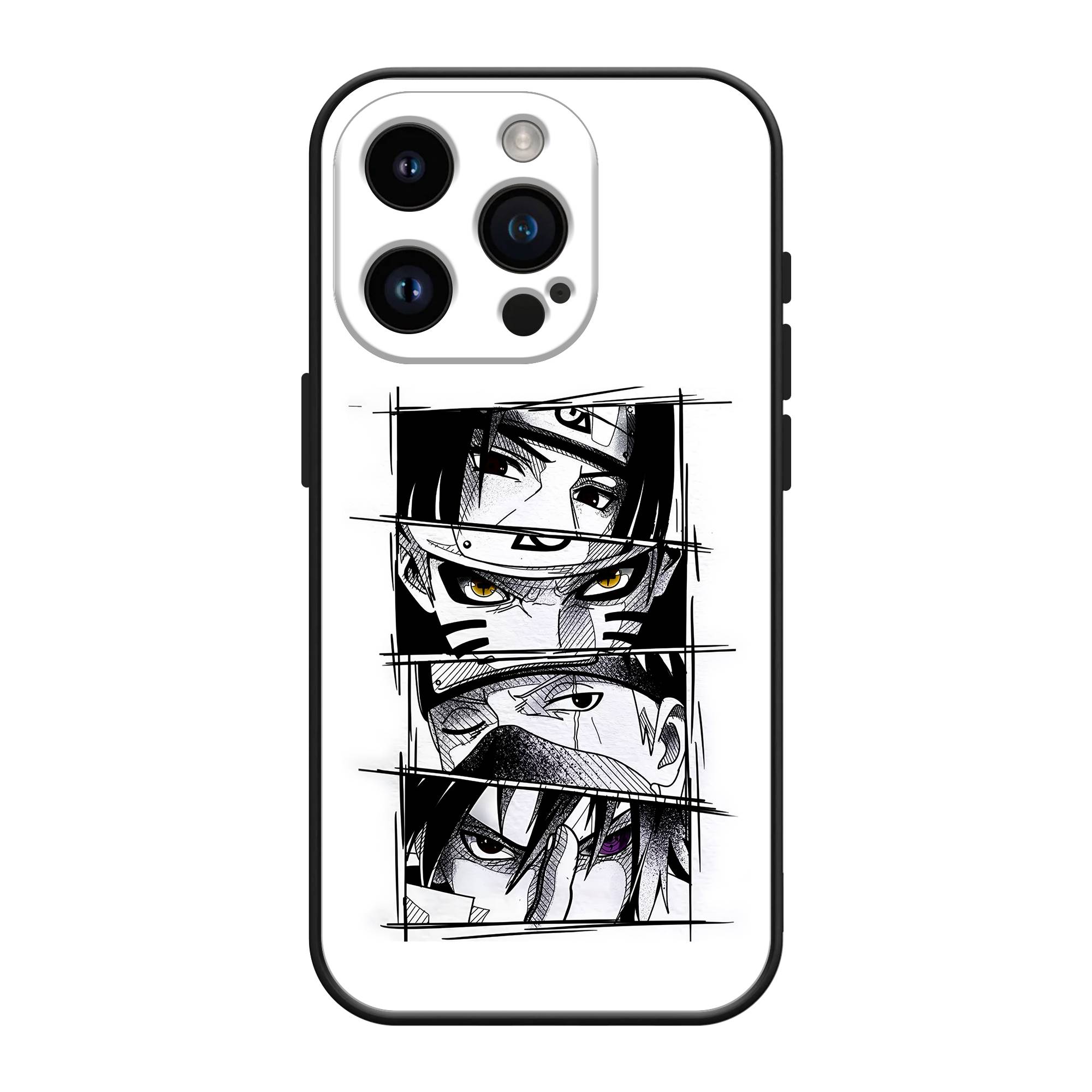 Naruto Eyes Silicone Case image 0