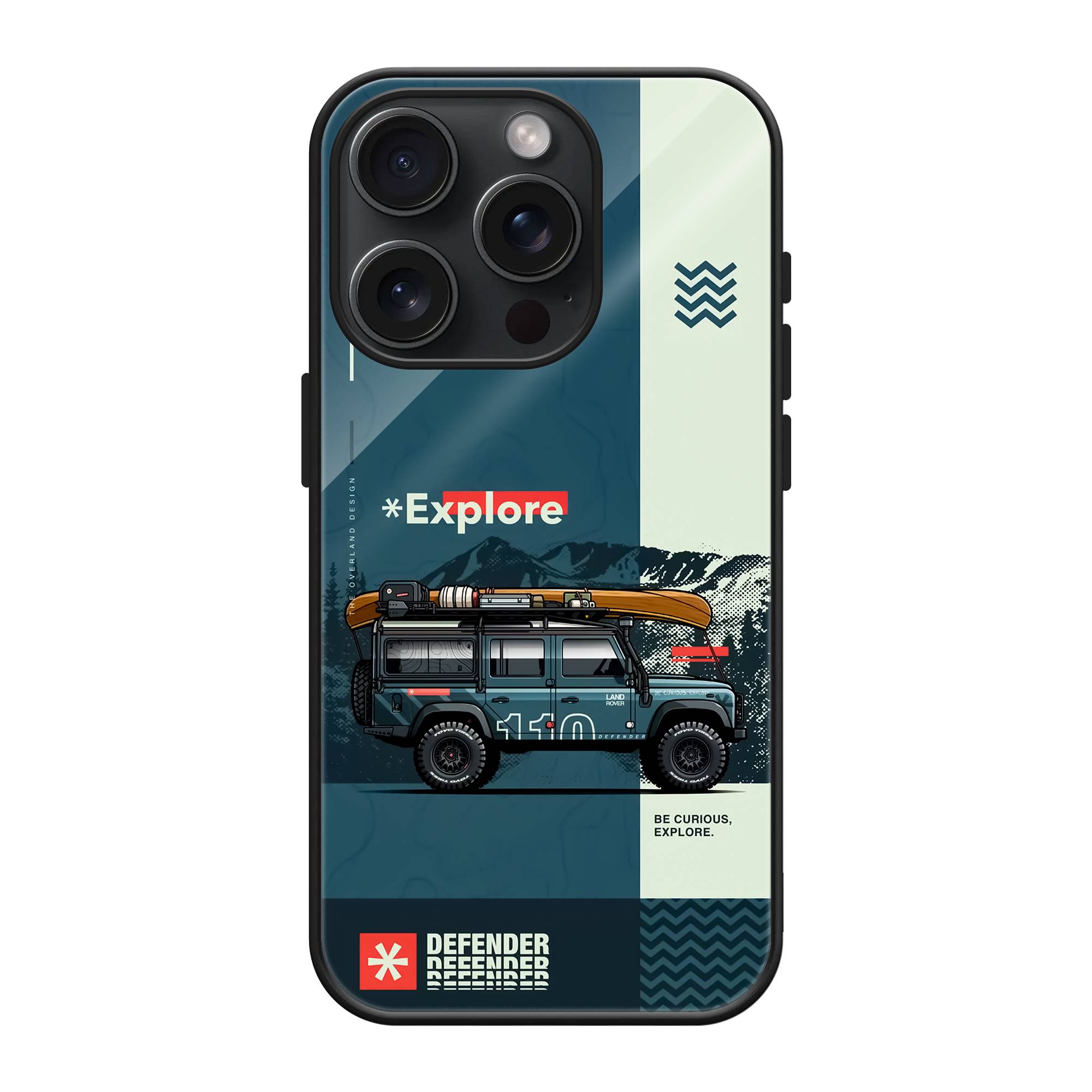 Off-Road Adventure Glass Case image 0