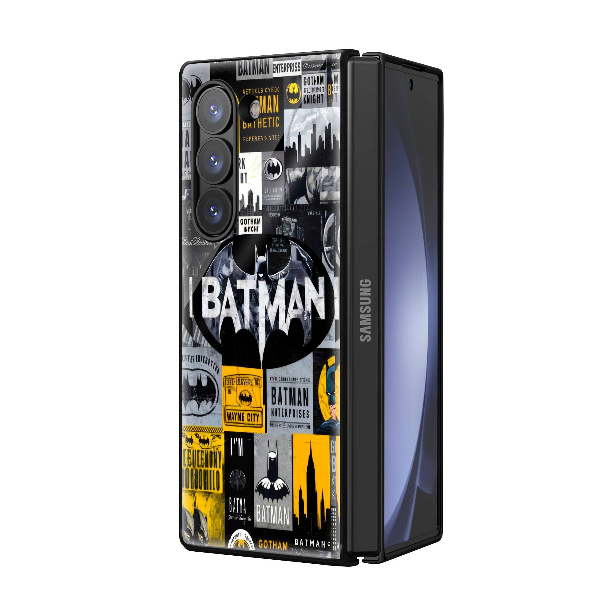 The Dark Knight Samsung Z Fold Glass Case image 1