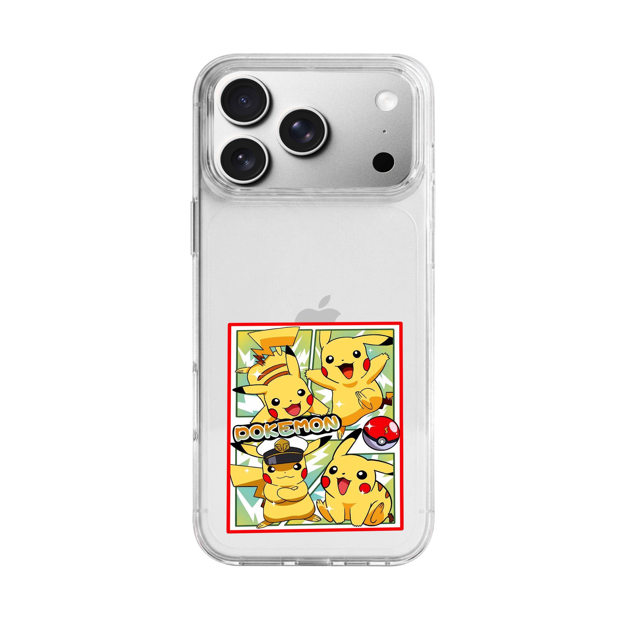 Pika Power Premium Clear Case