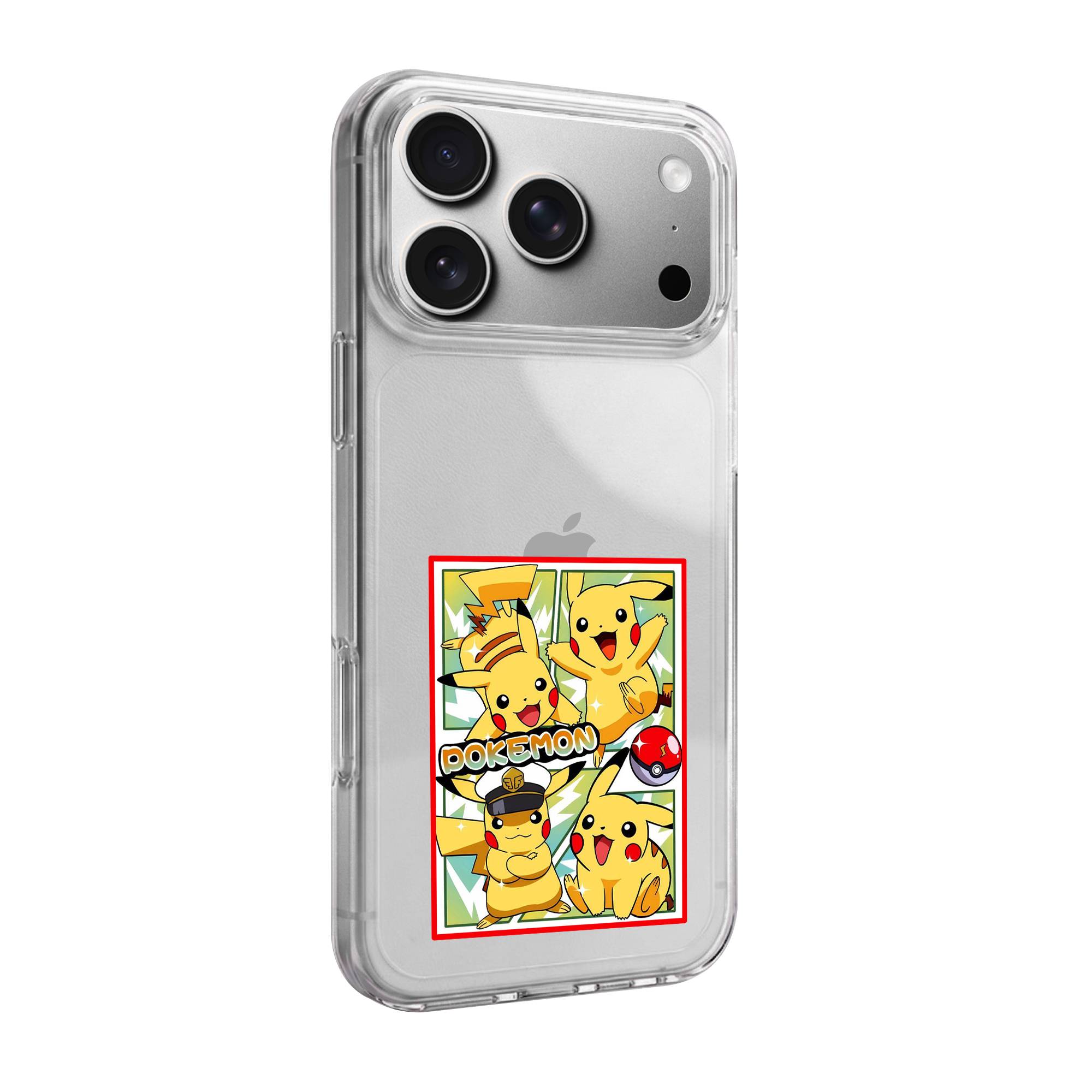 Pika Power Premium Clear Case