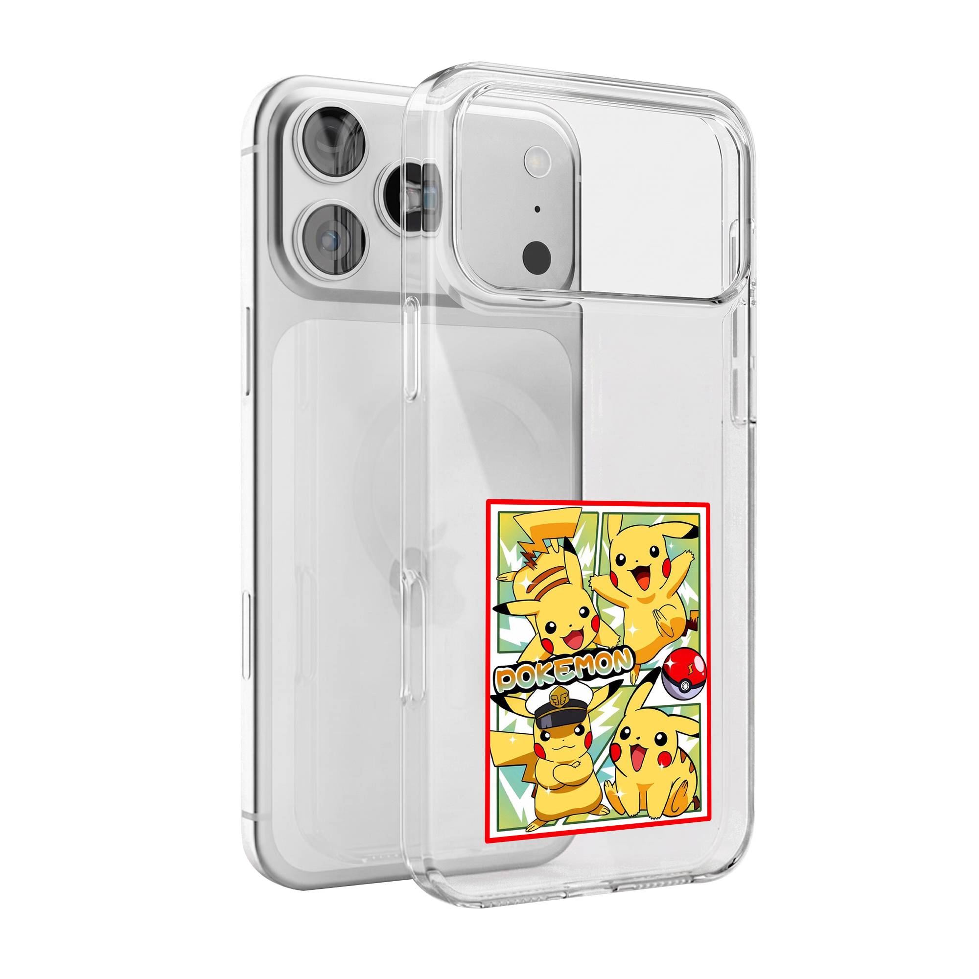 Pika Power Premium Clear Case