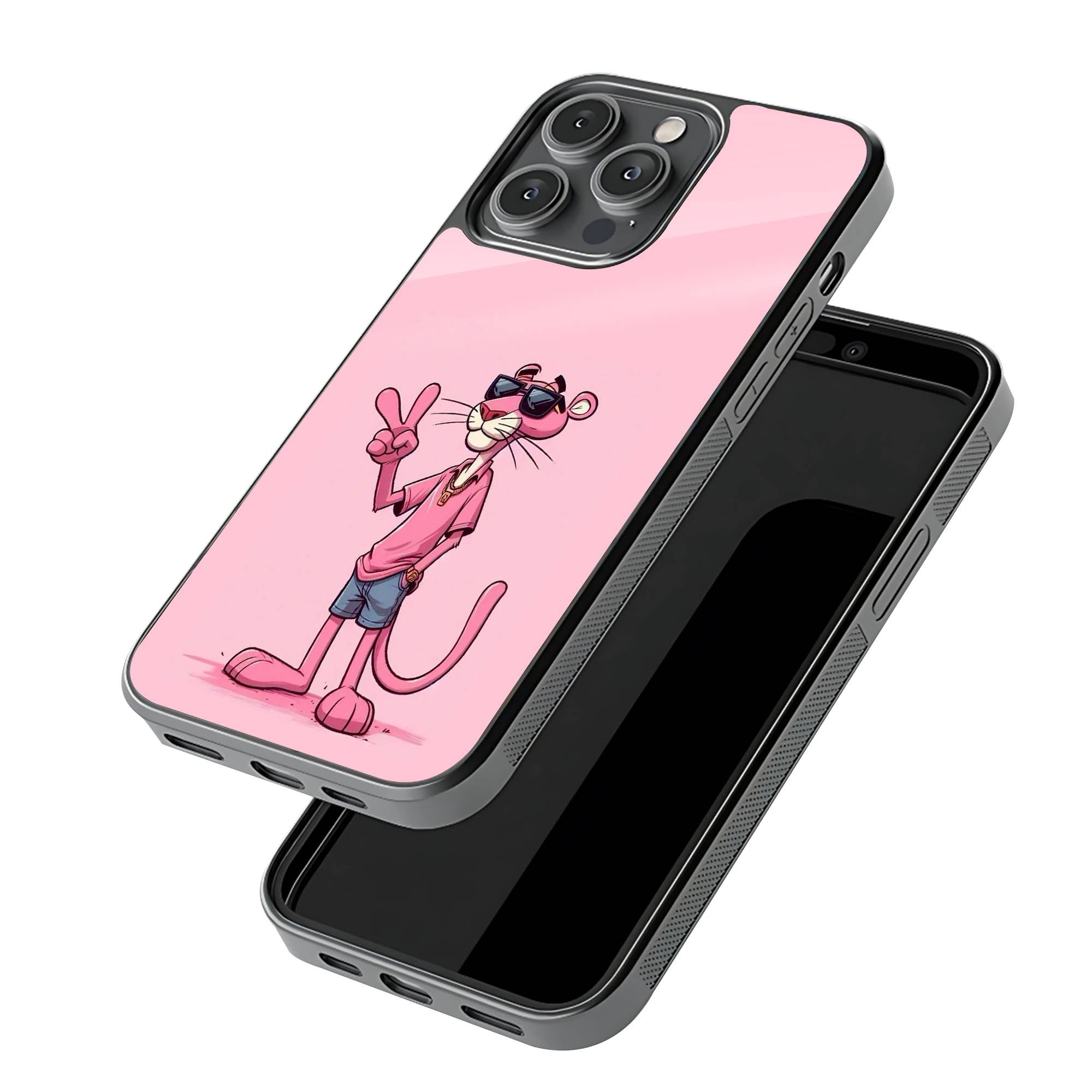 Pink Panther Glass Case image 2