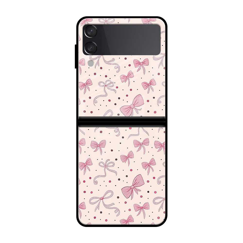 Bow Bae Samsung Z Flip 3 Glass Case image 0