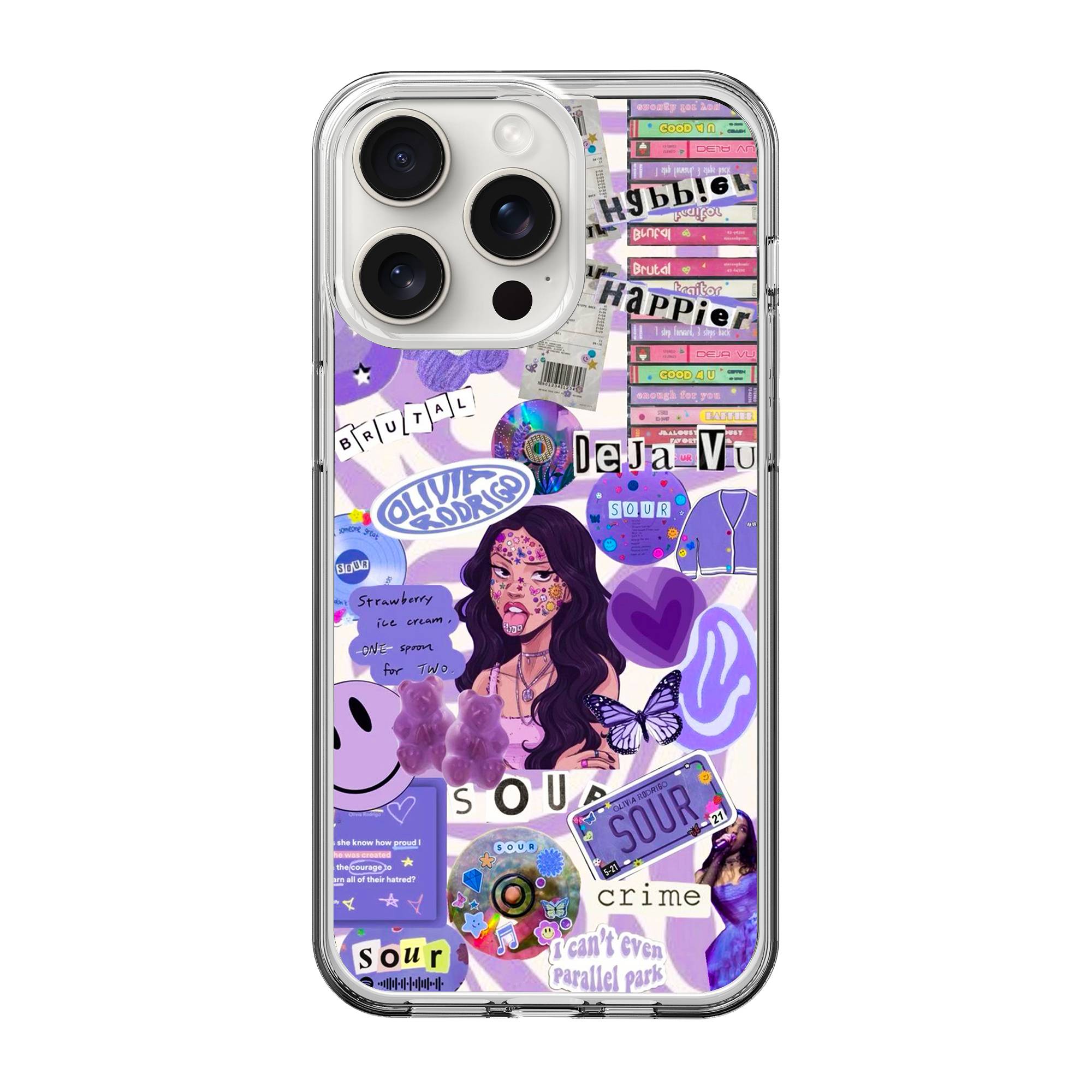 Olivia Rodrigo Clear Case image 0