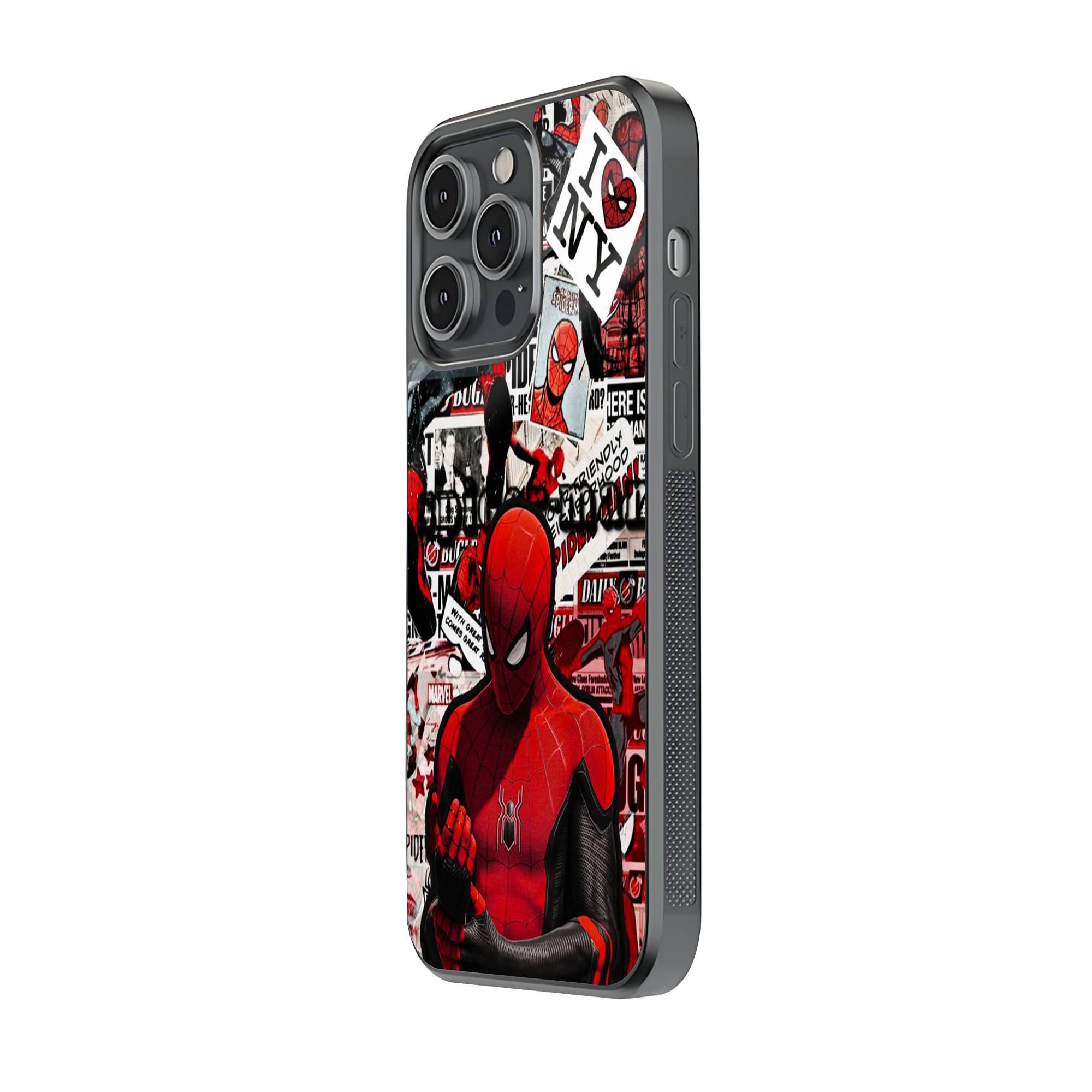 Spider-Man's Theme Glass Case image 1