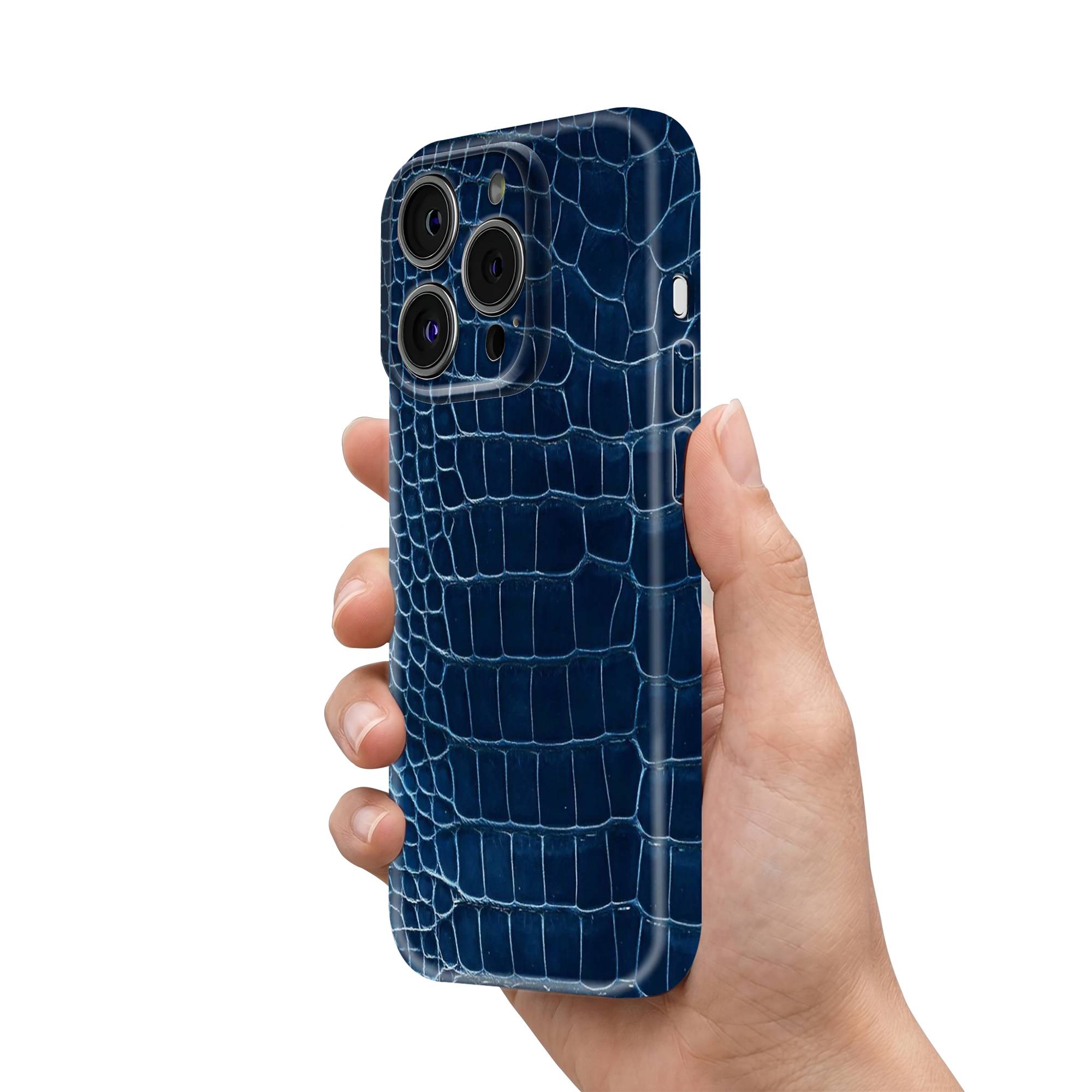 Midnight Croc Glossy Hard Case