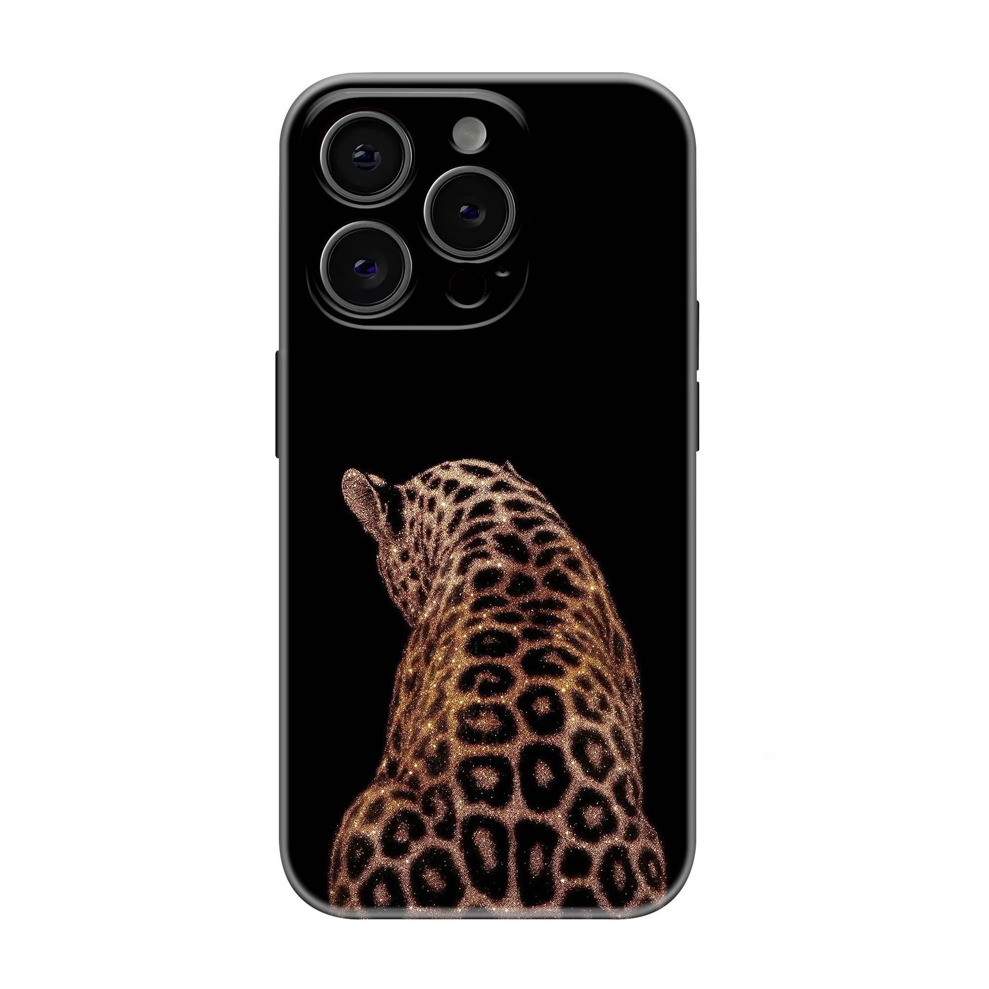 Midnight Leopard Glossy Hard Case