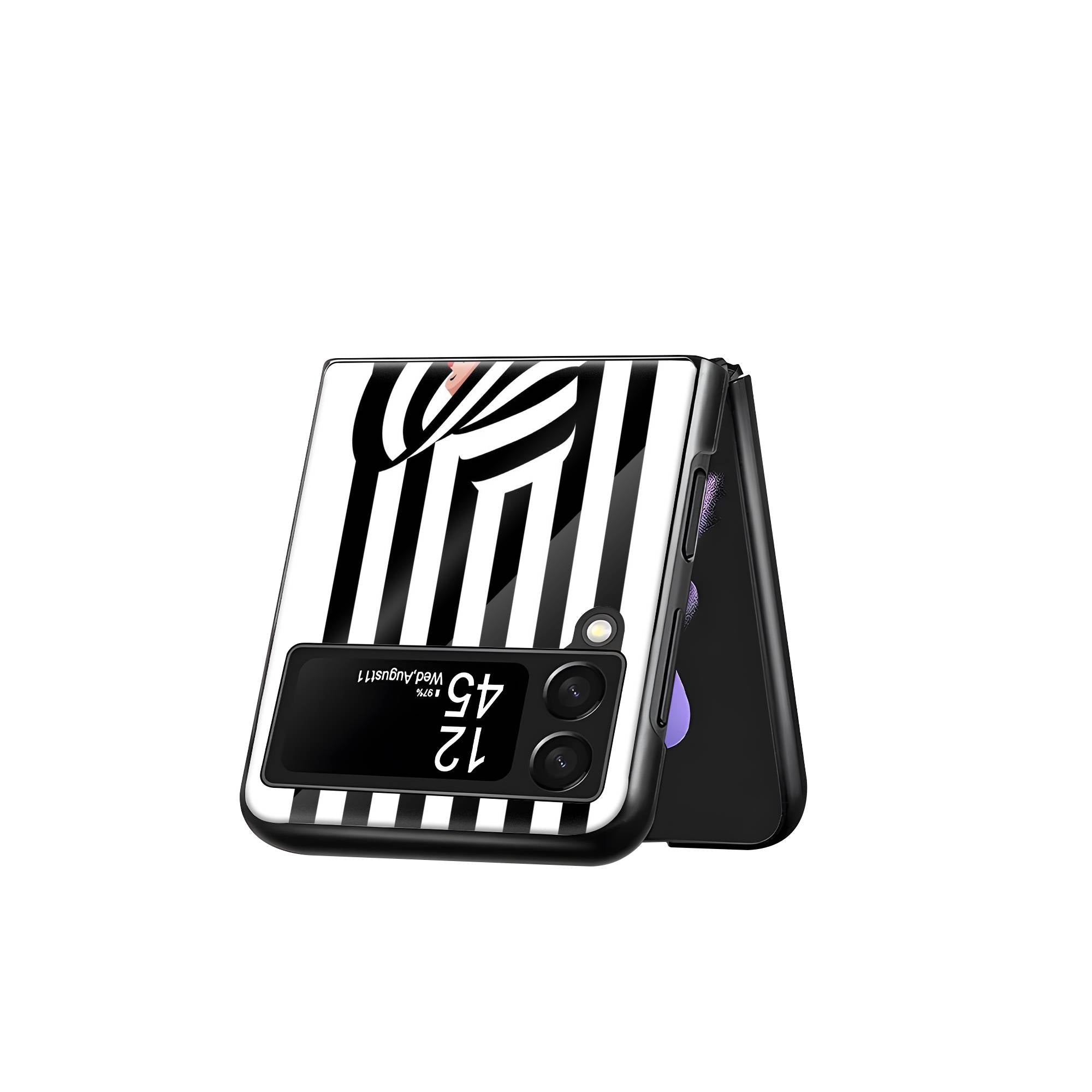 Queen Bee Samsung Z Flip Glass Case image 2