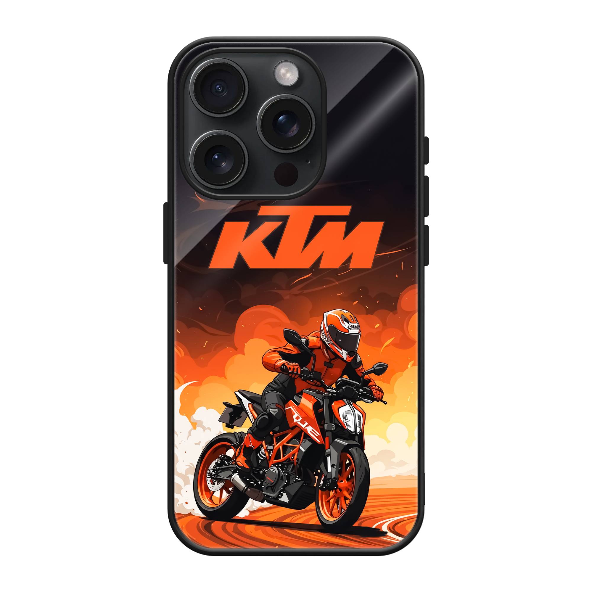 KTM Racer Glass Case