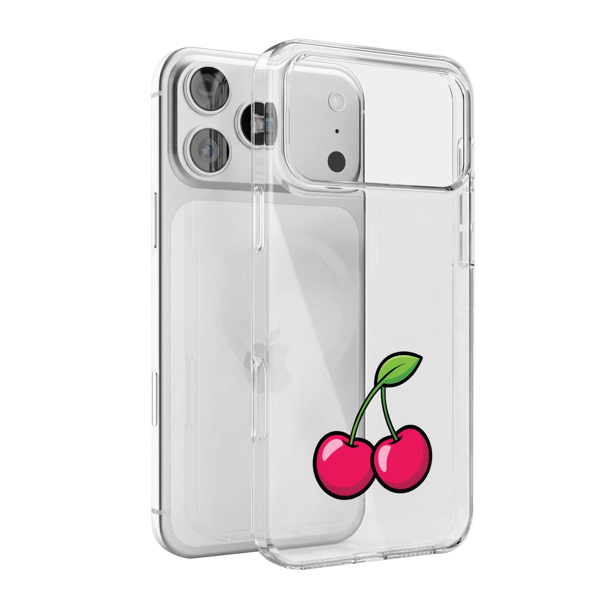Red Gloss Premium Clear Case