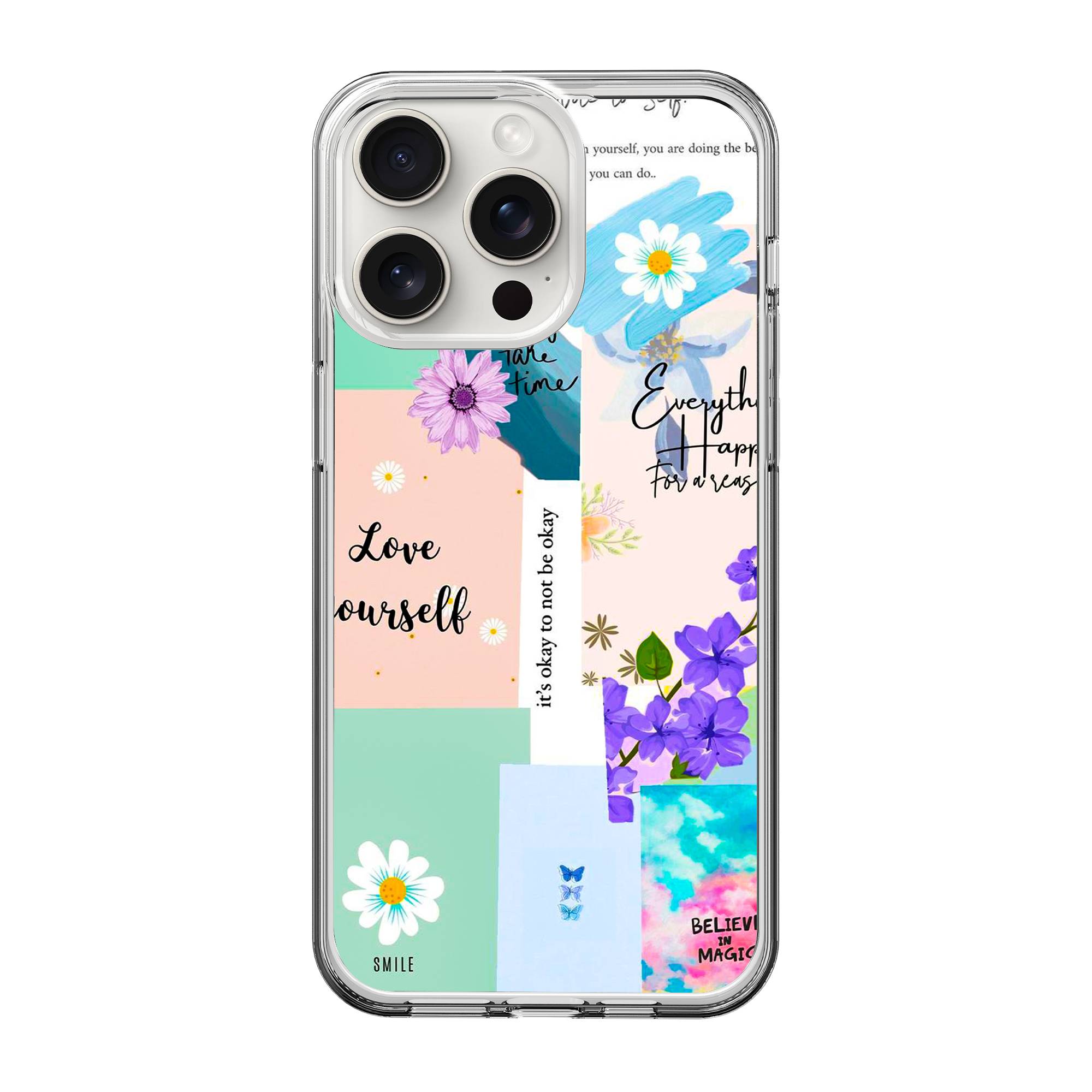 Growth Collage Clear Case image 0
