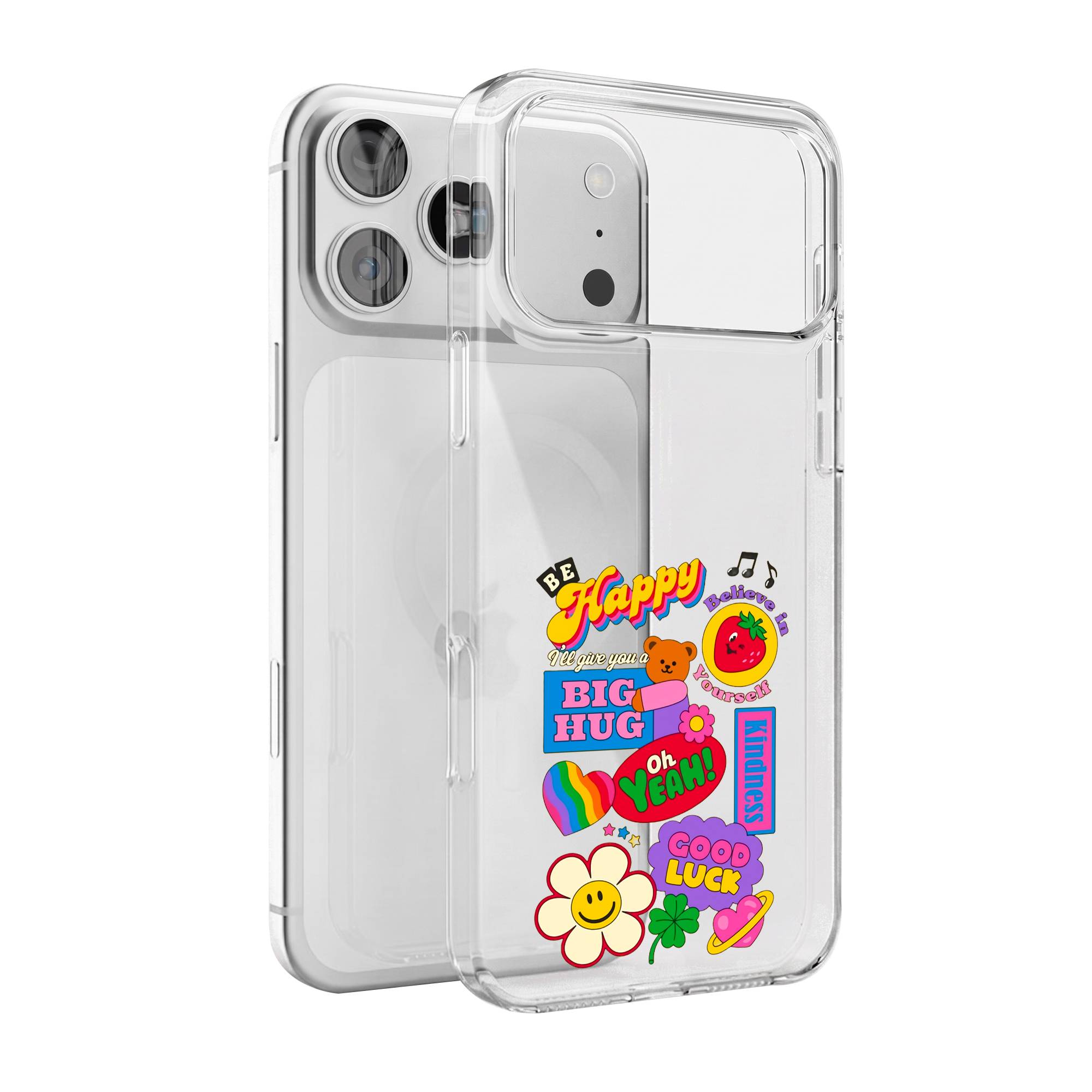 Retro Pop Mix Premium Clear Case