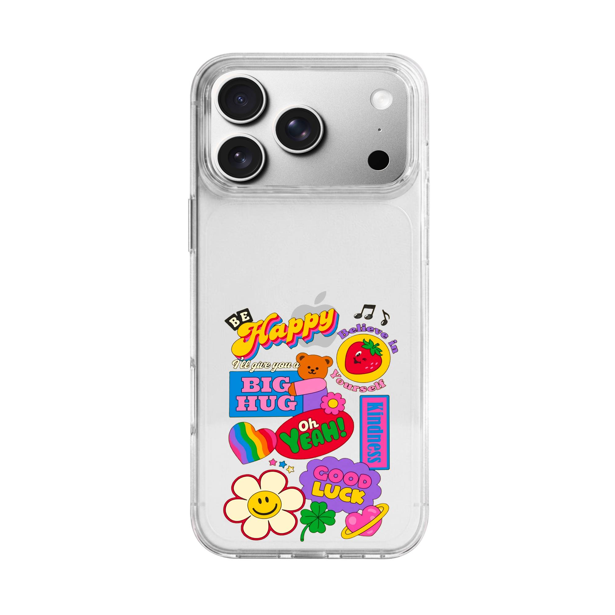 Retro Pop Mix Premium Clear Case