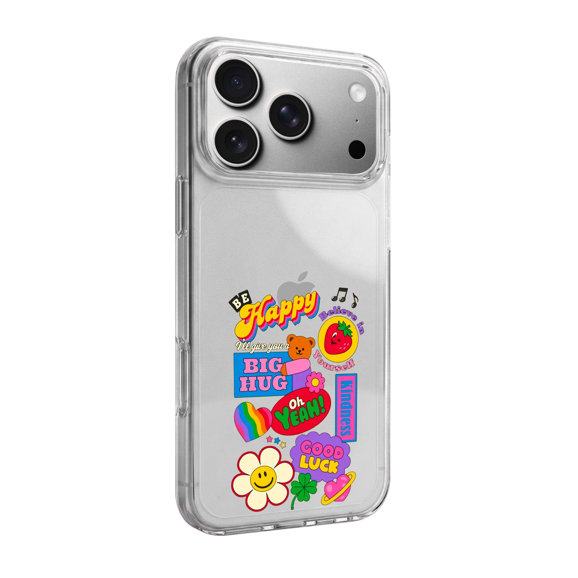 Retro Pop Mix Premium Clear Case