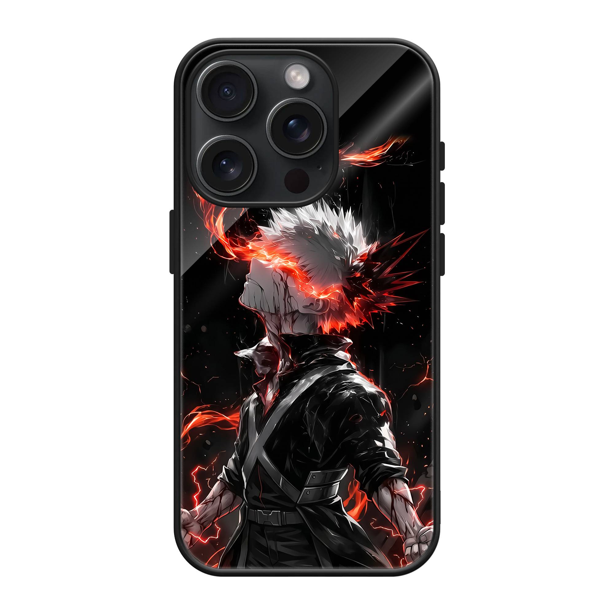 Bakugo Rage Glass Case