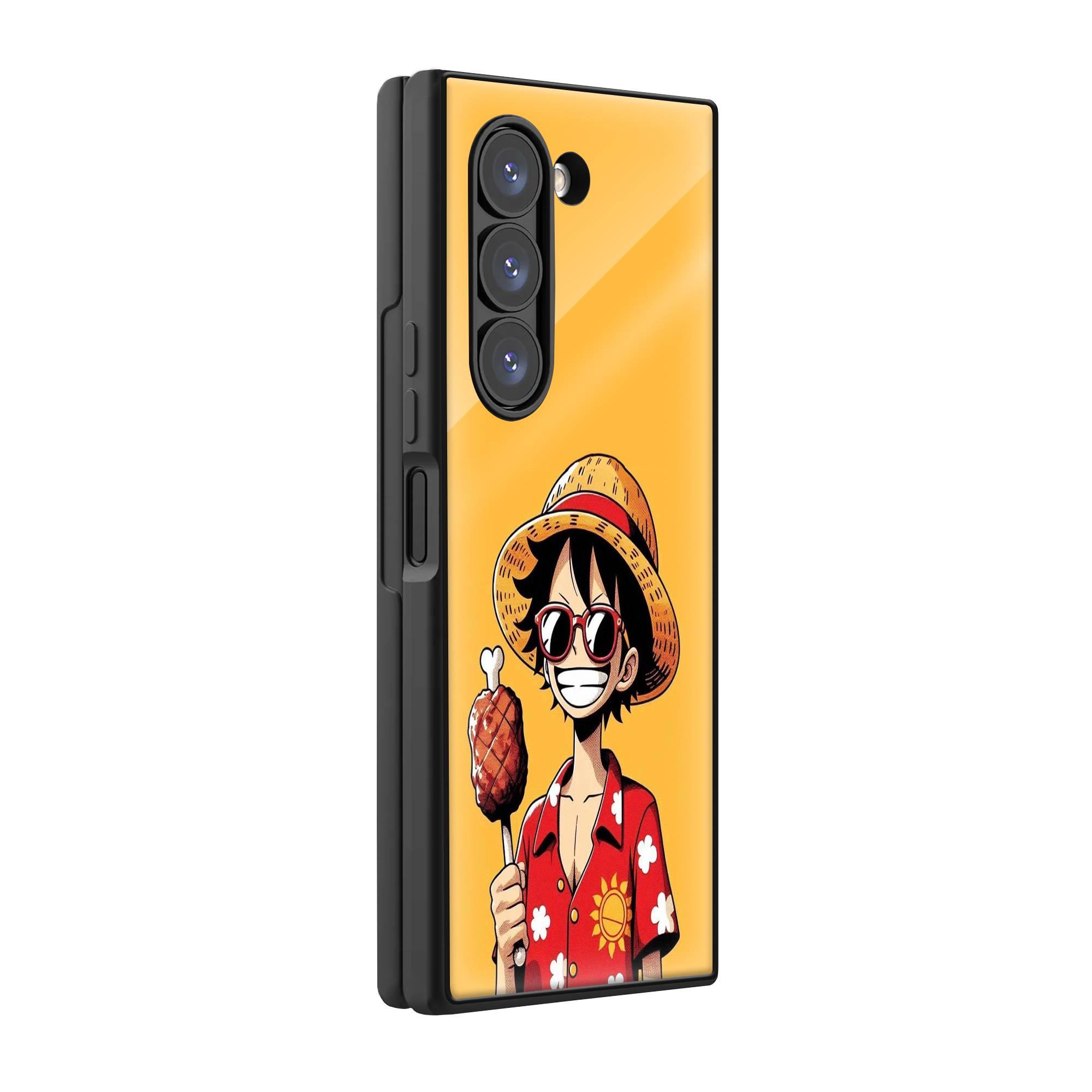 One Piece Samsung Z Fold Glass Case image 0
