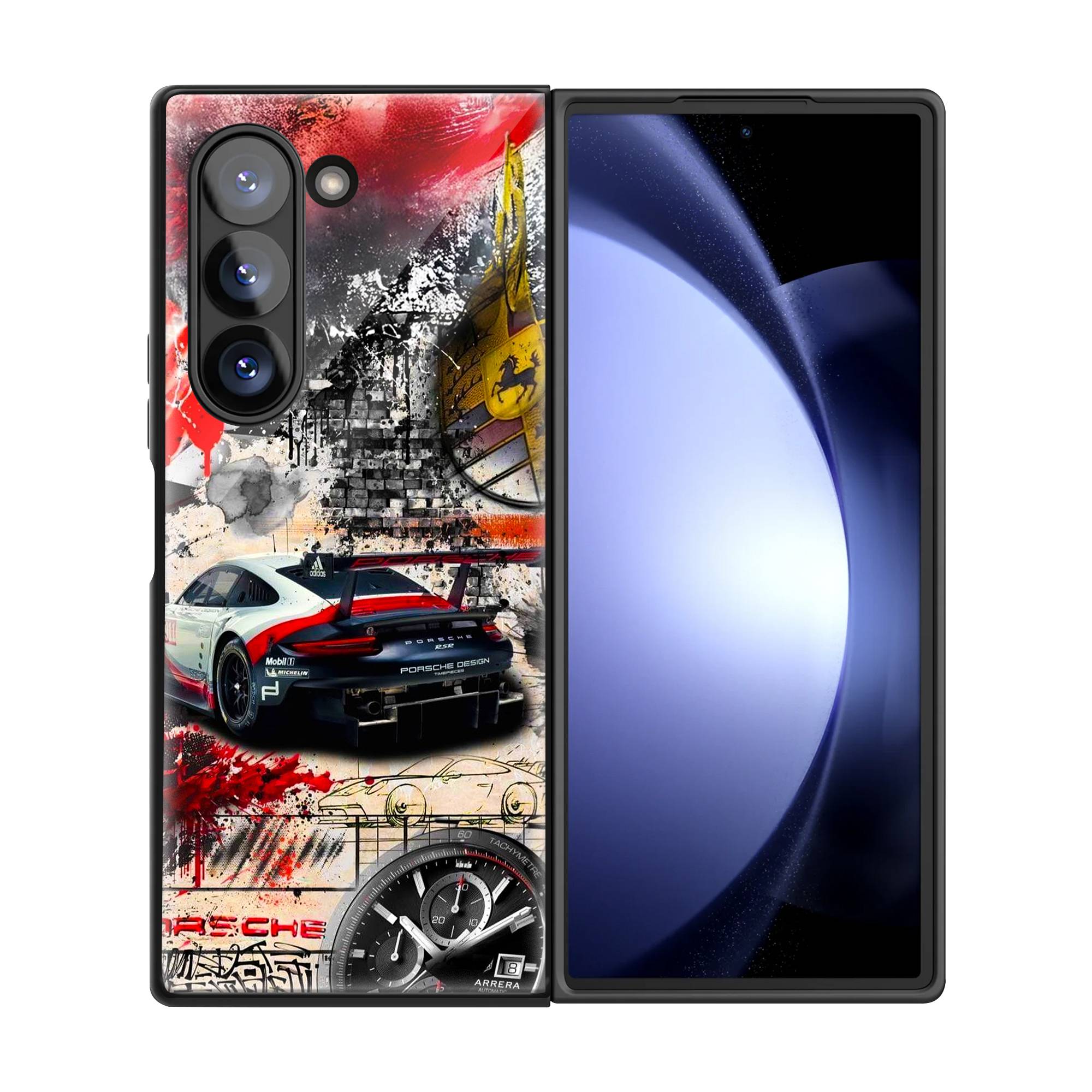 Porsche Samsung Z Fold Glass Case image 2