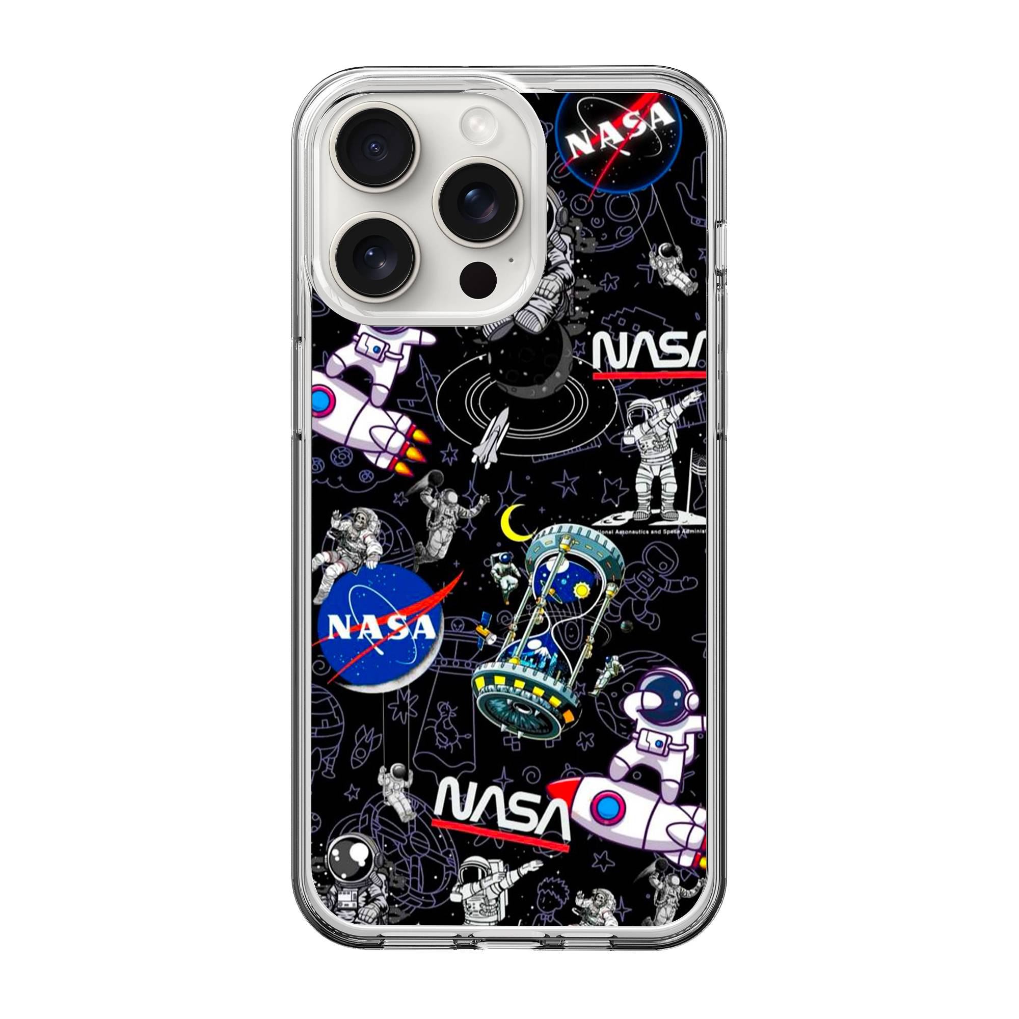 Space Aesthetic Clear Case image 0