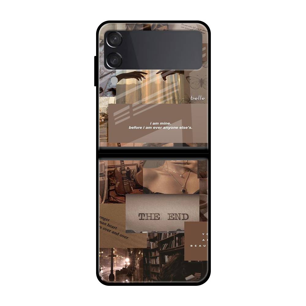 Addicted Samsung Z Flip 3 Glass Case image 0