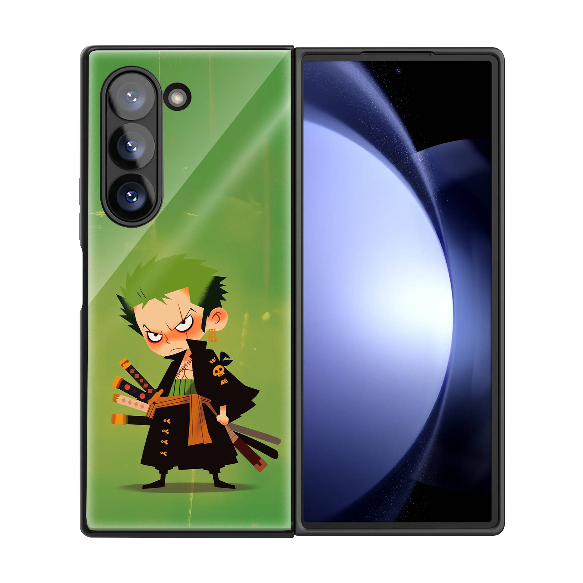 Roronoa Zoro Samsung Z Fold Glass Case image 2