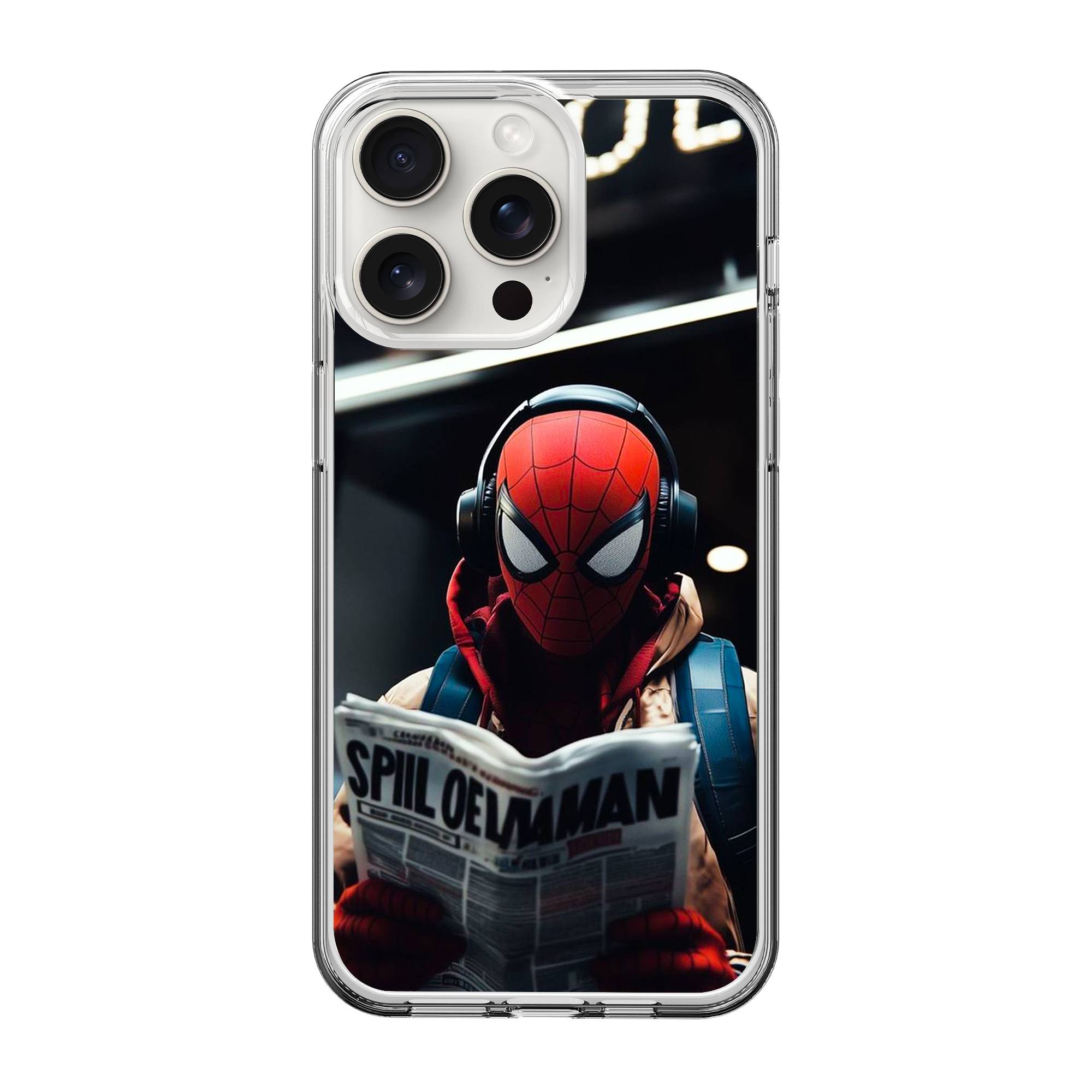 Urban Spidey Clear Case image 0