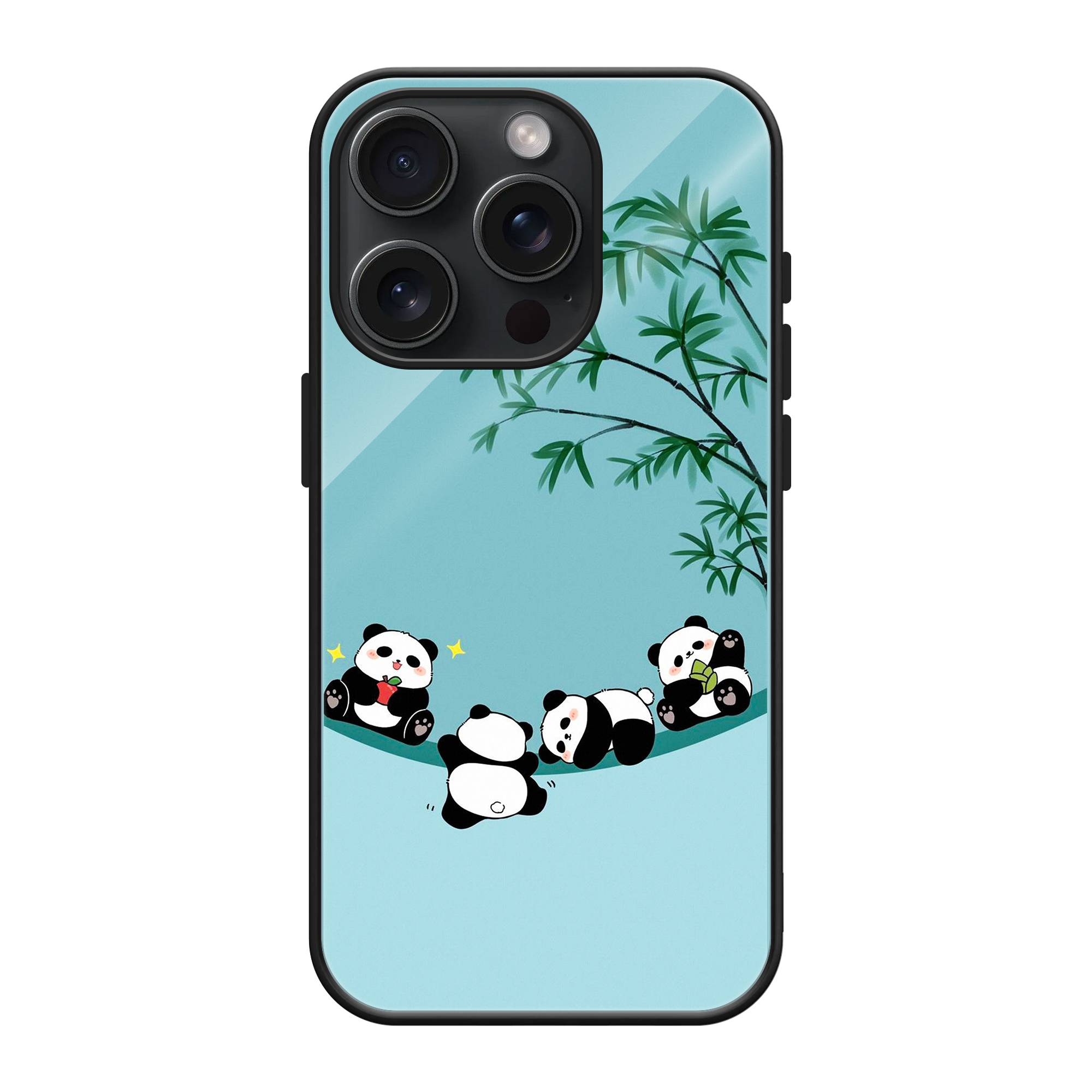 Baby Panda Glass Case image 0