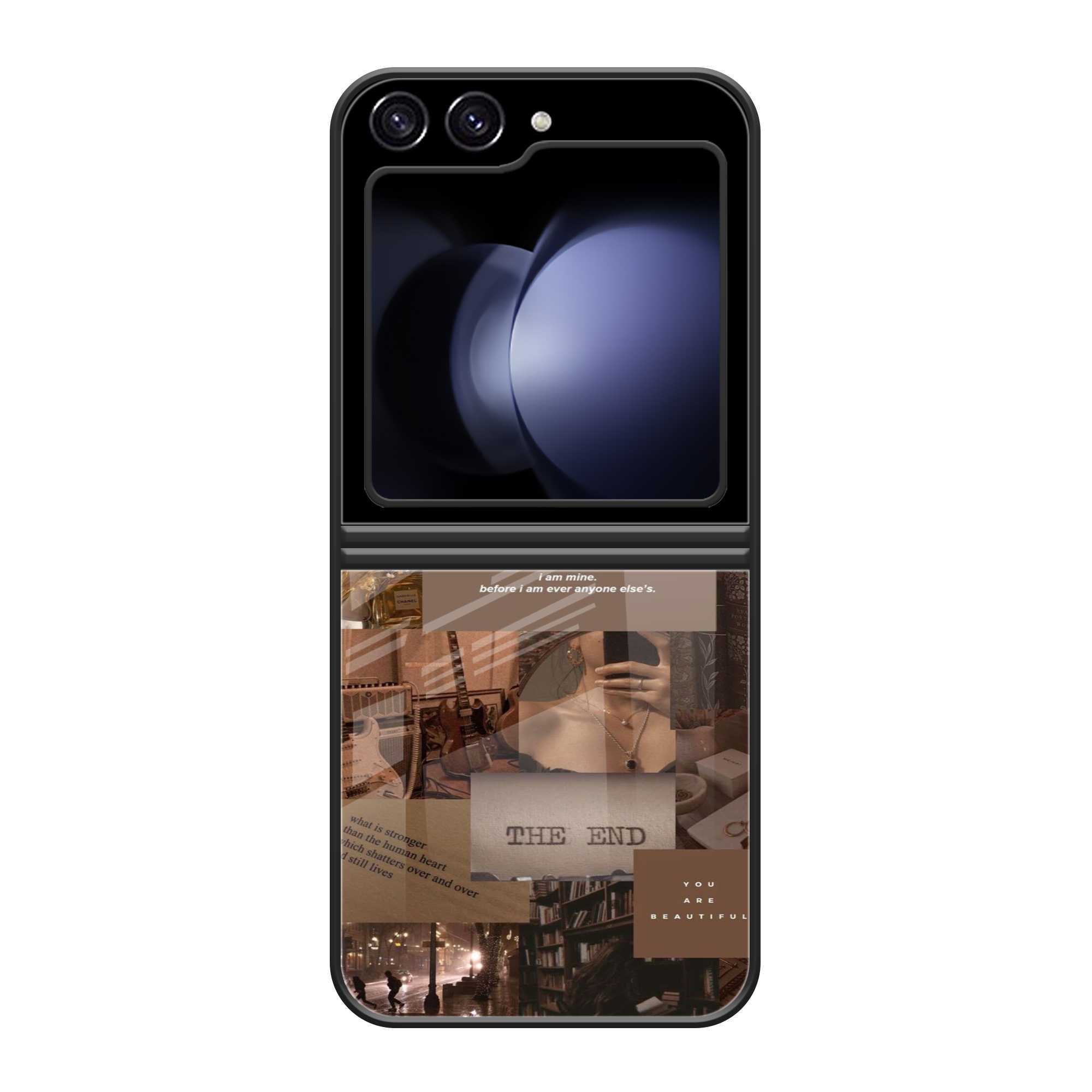Addicted Samsung Z Flip 5 Glass Case image 0