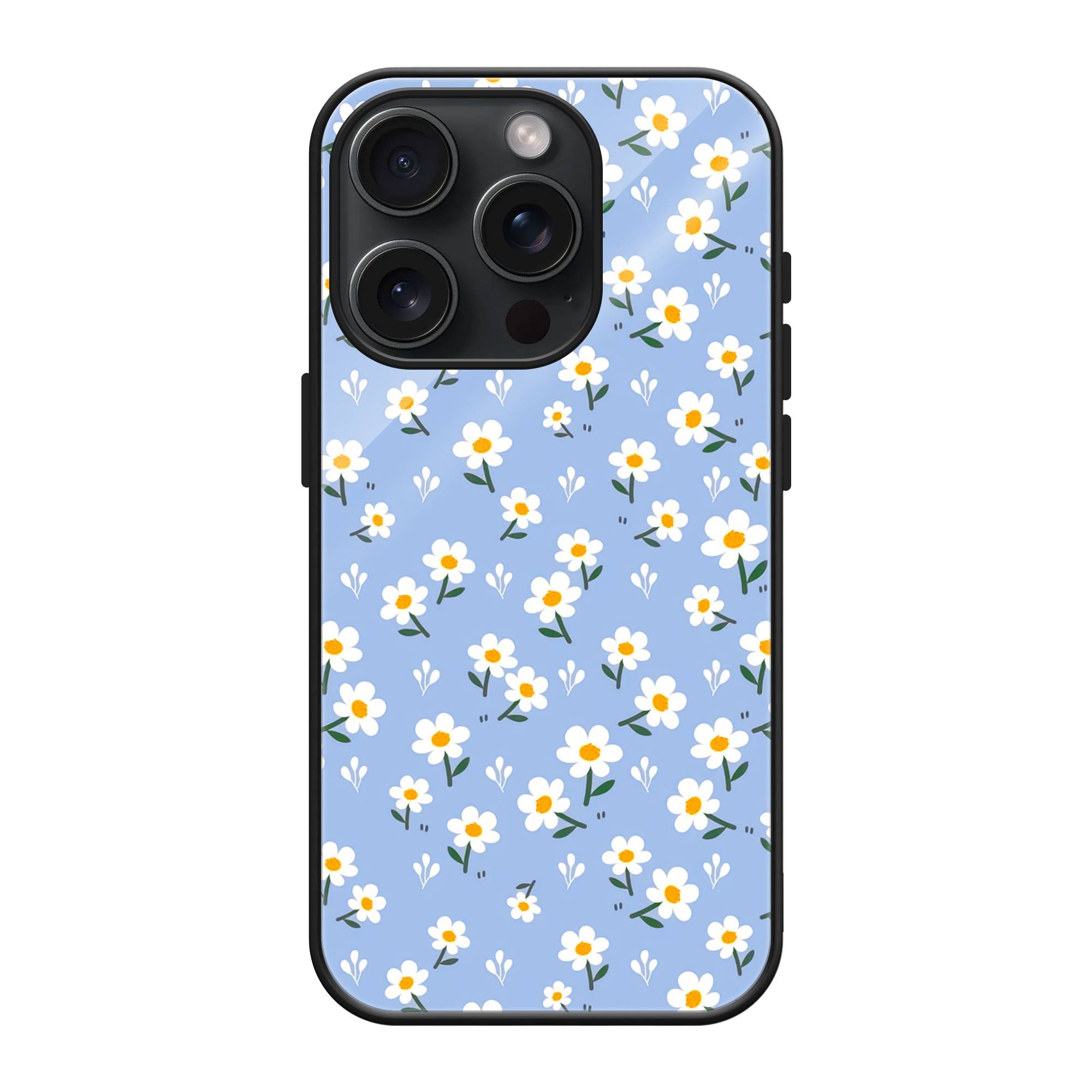 Little Daisies Glass Case image 0