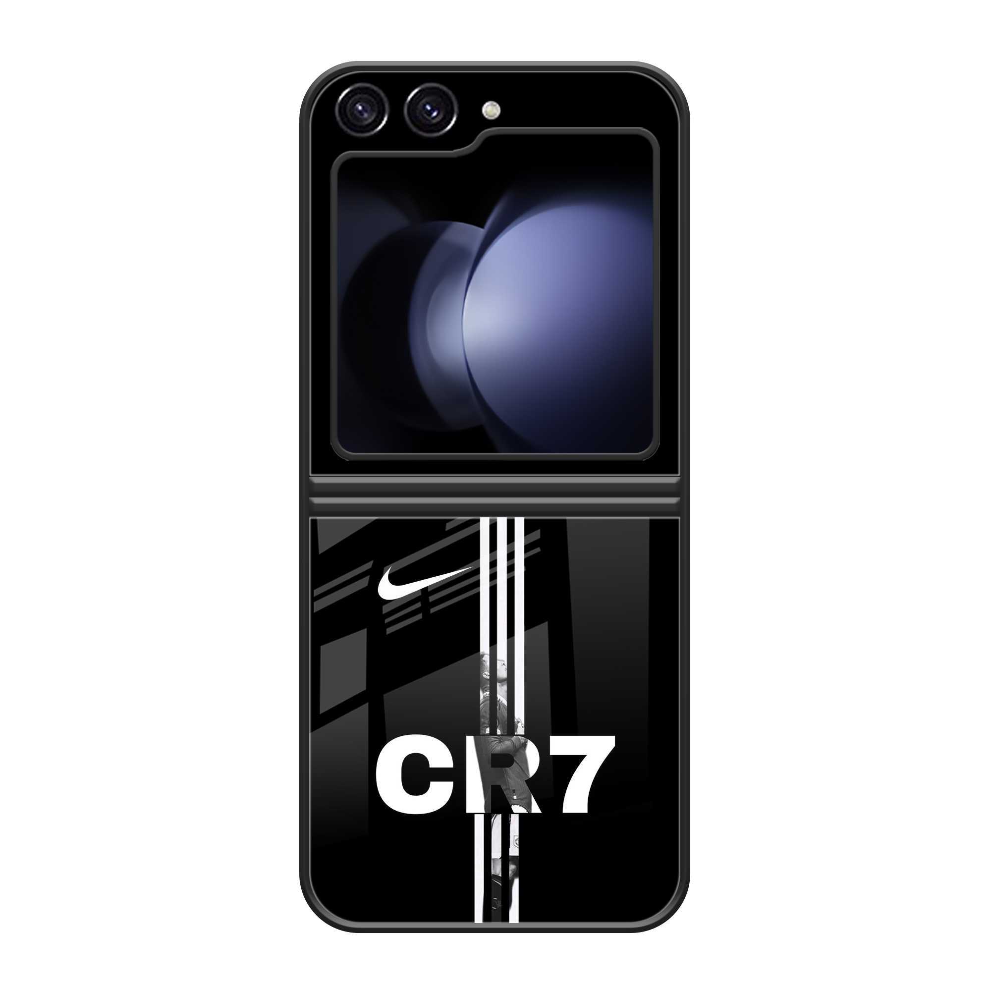 CR7 Samsung Z Flip 5 Glass Case image 0