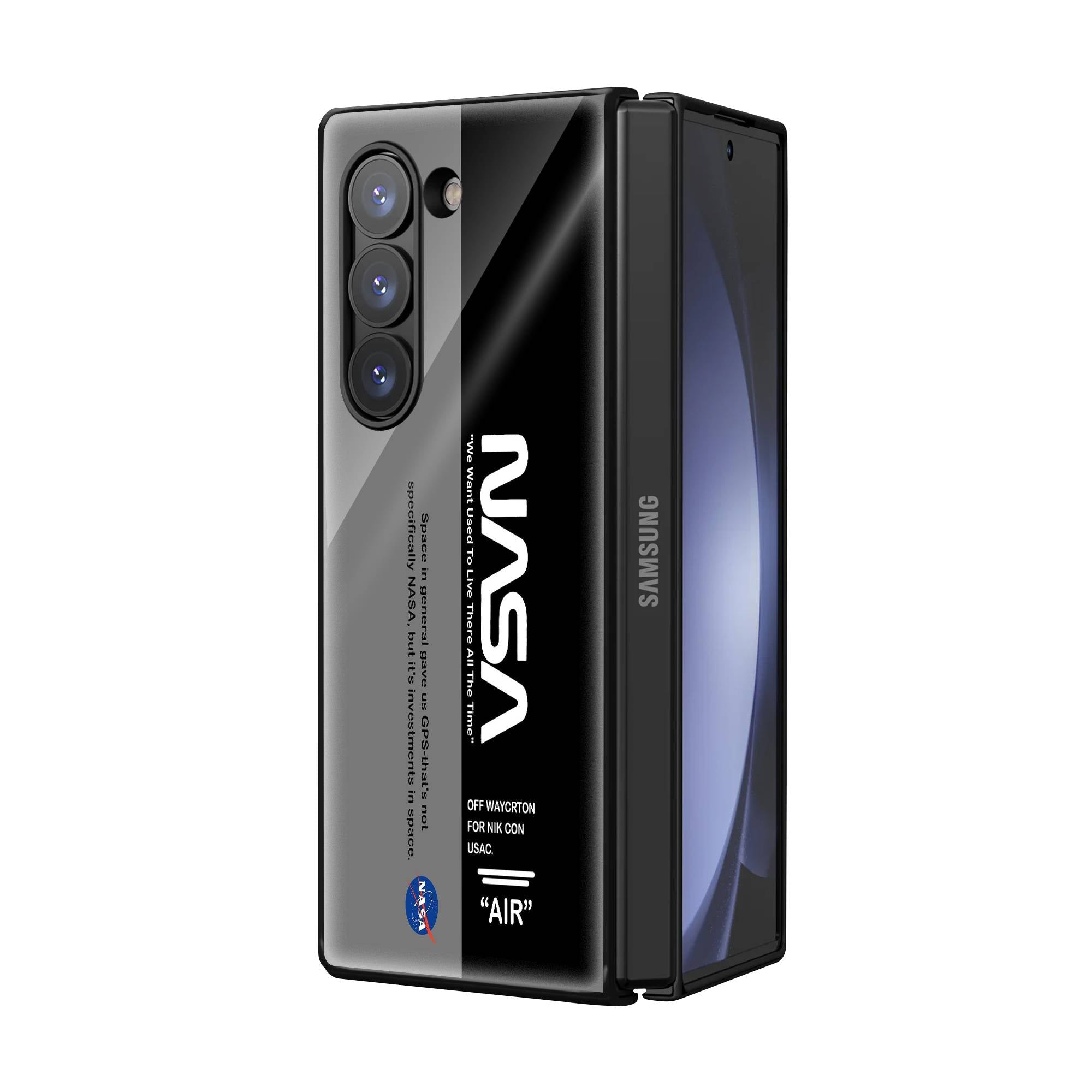 Nasa Samsung Z Fold Glass Case image 1