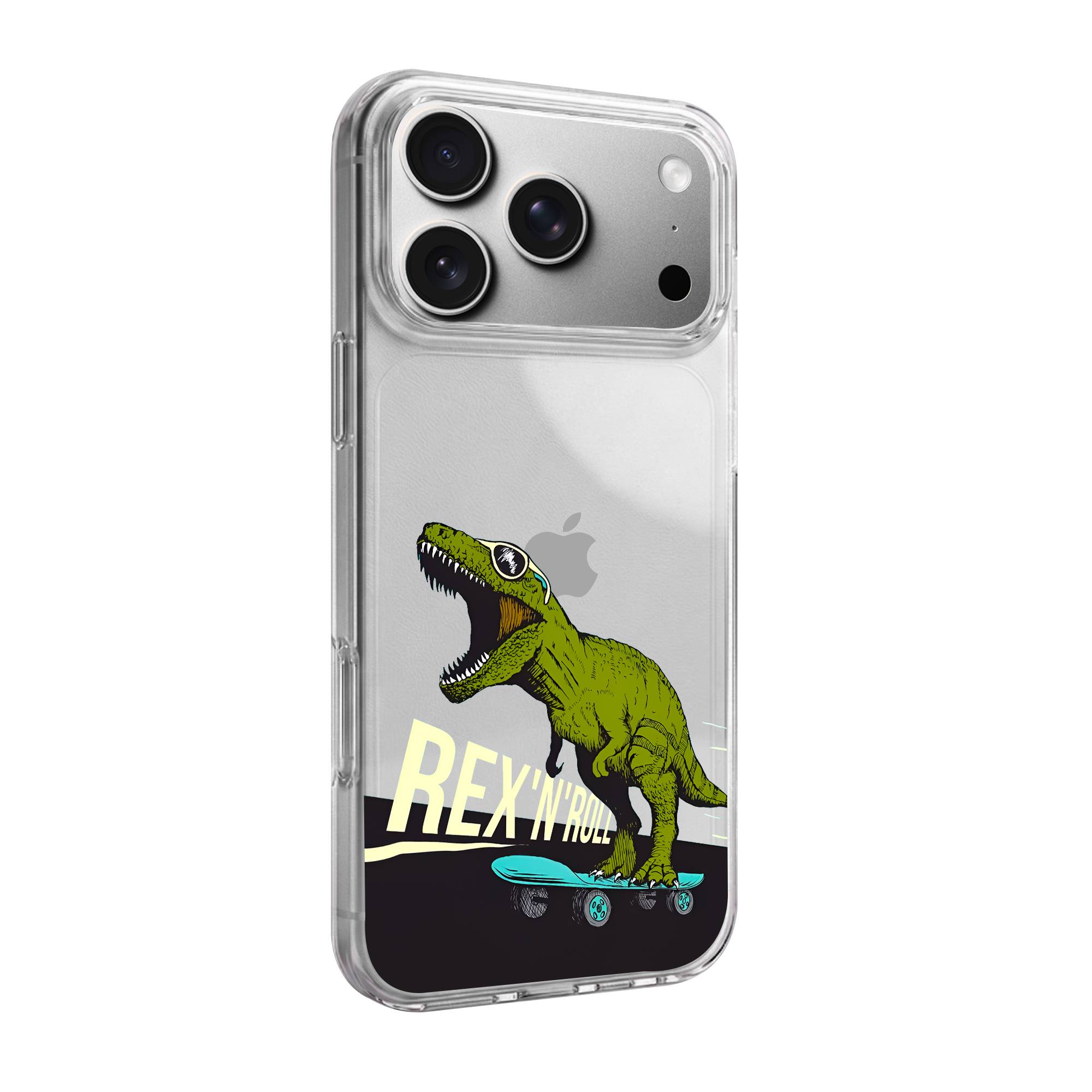Rex 'N' Roll Premium Clear Case