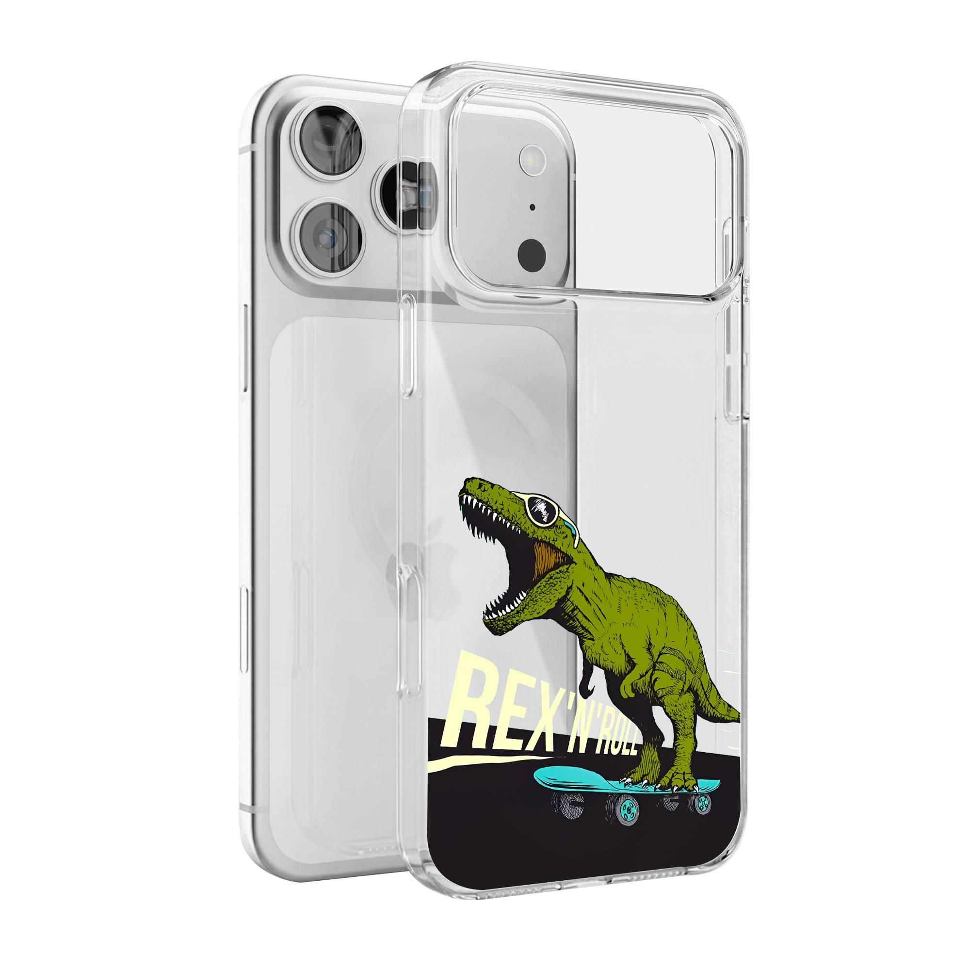 Rex 'N' Roll Premium Clear Case