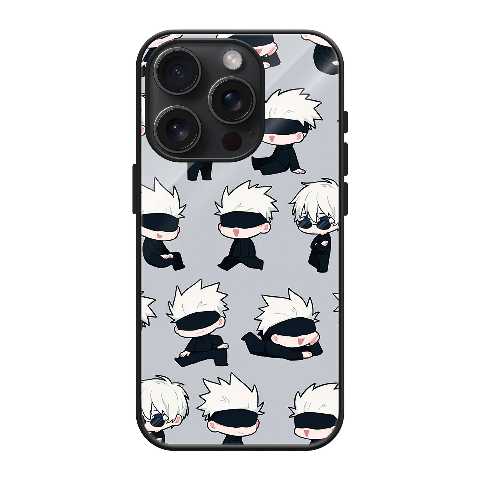 Chibi Anime Glass Case image 0