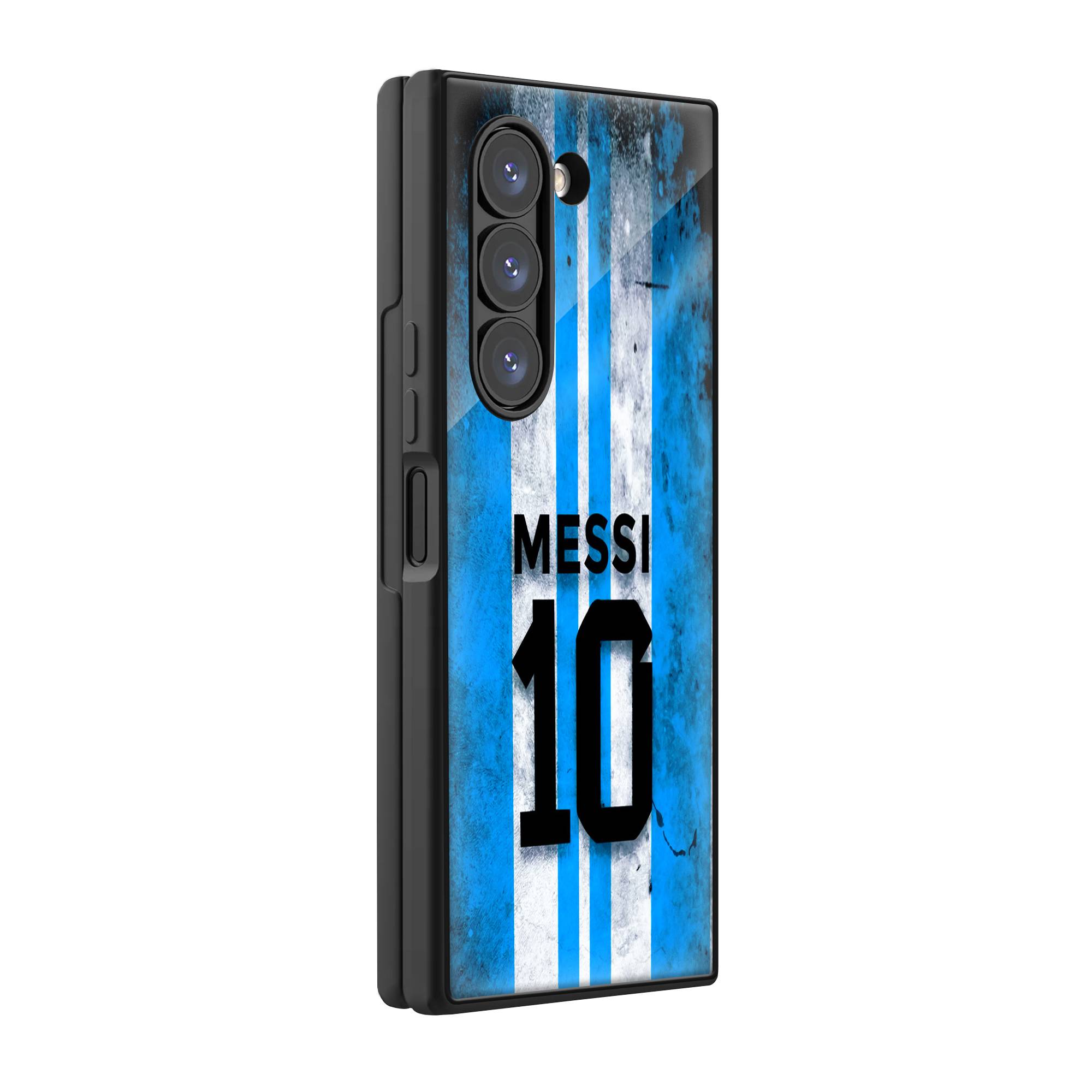 Messi Argentina Samsung Z Fold Glass Case image 0