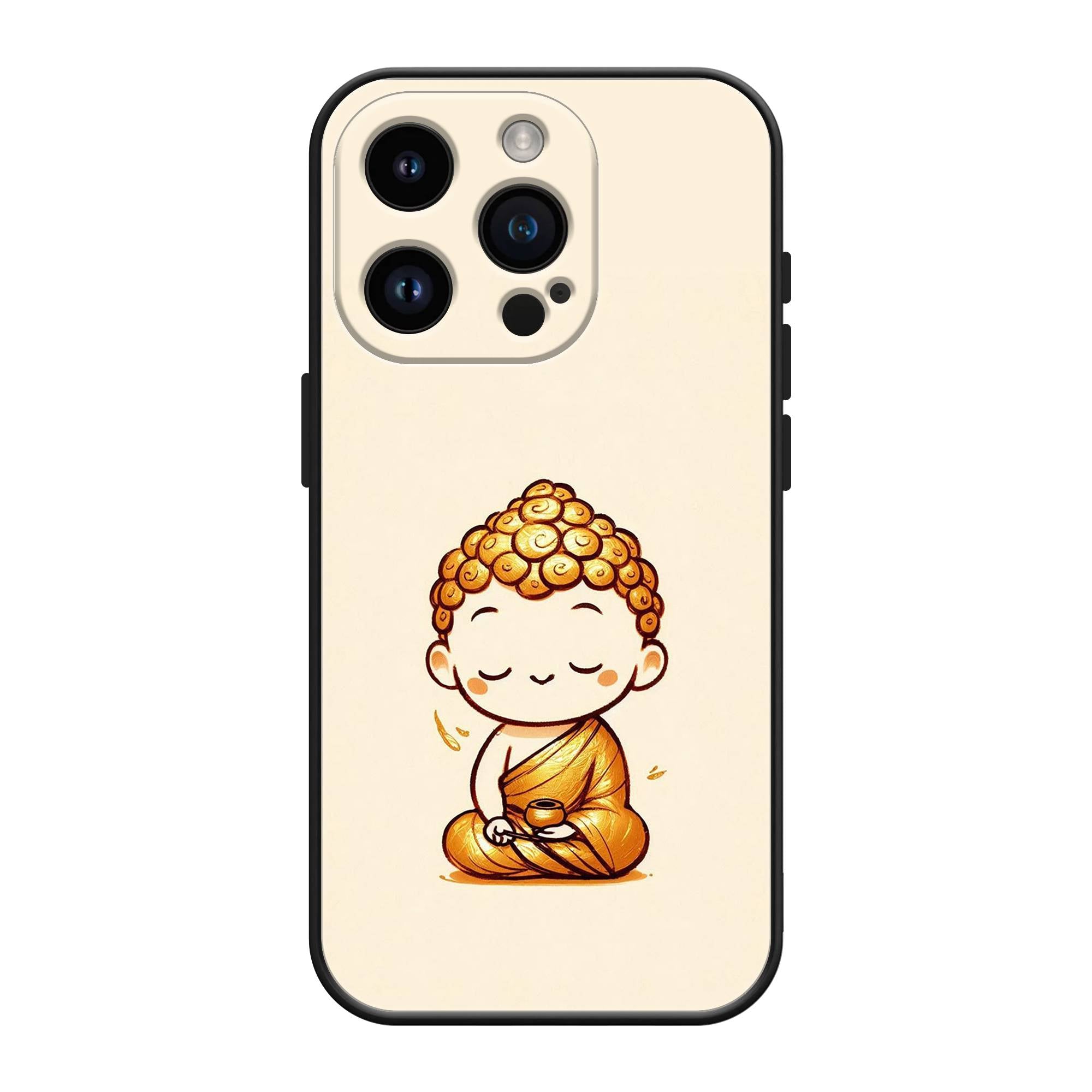 Chibi Buddha Silicone Case image 0