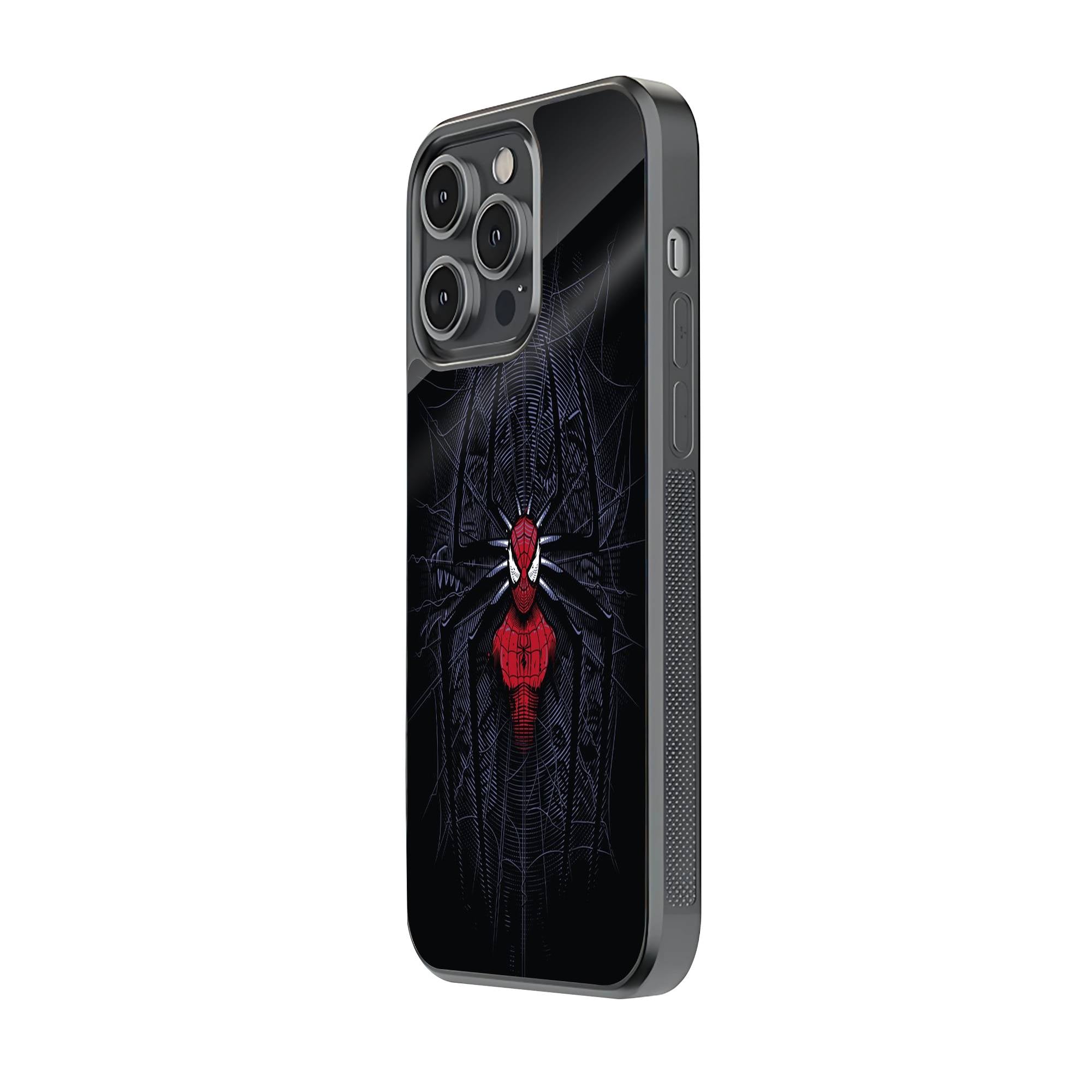 Dark Spider-Man Glass Case image 1